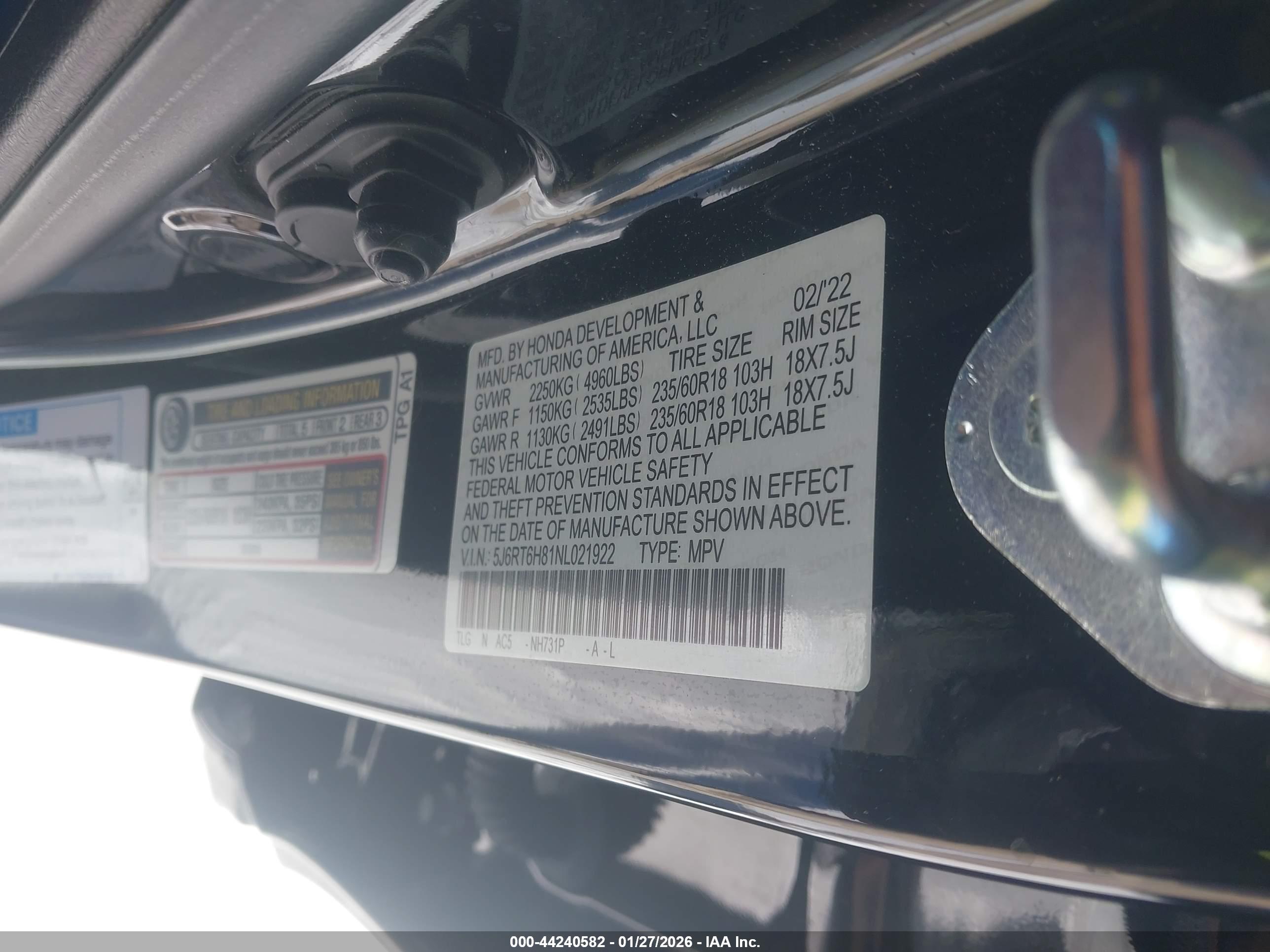 HONDA CR-V image 9