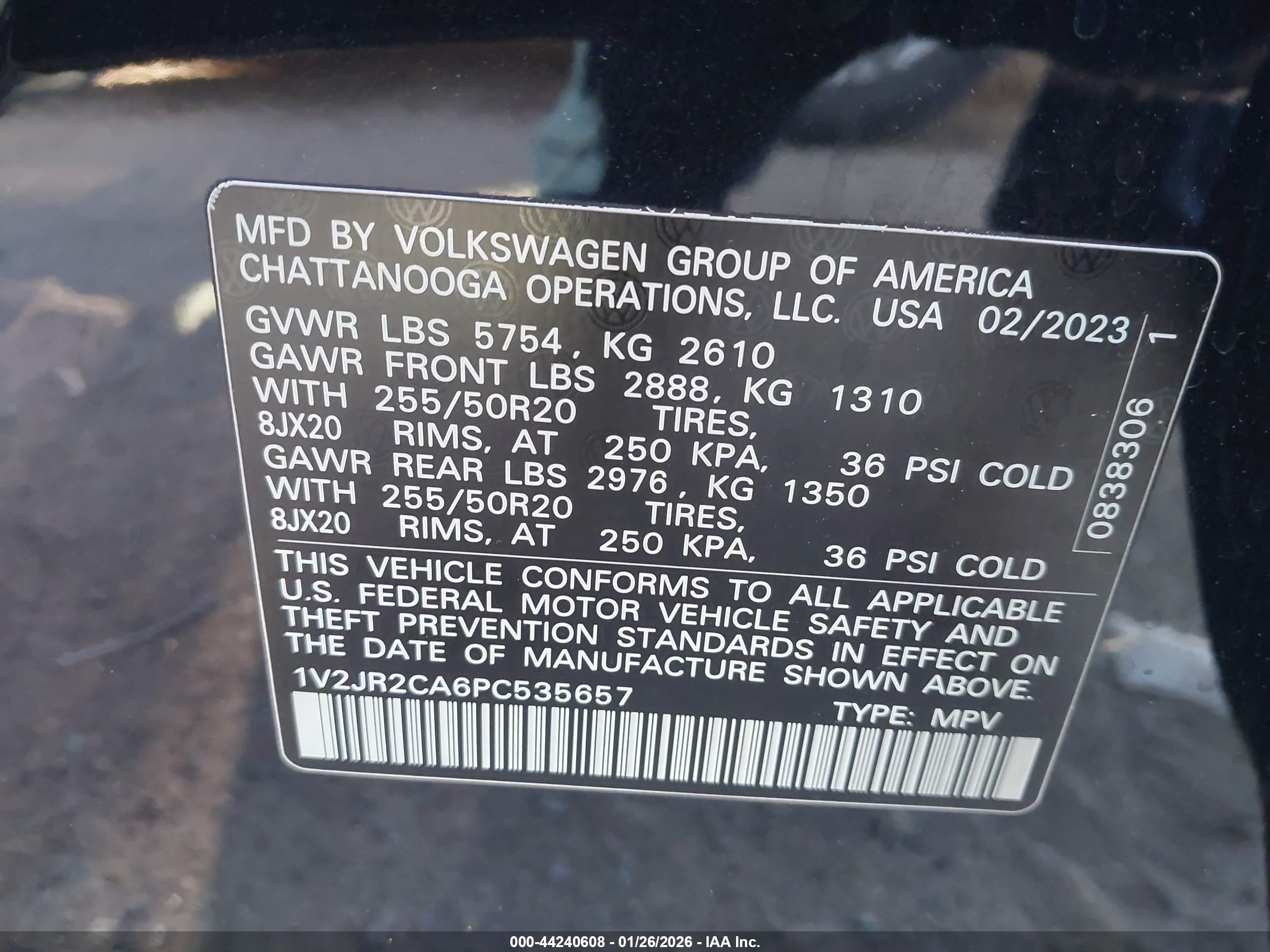VOLKSWAGEN ATLAS image 9