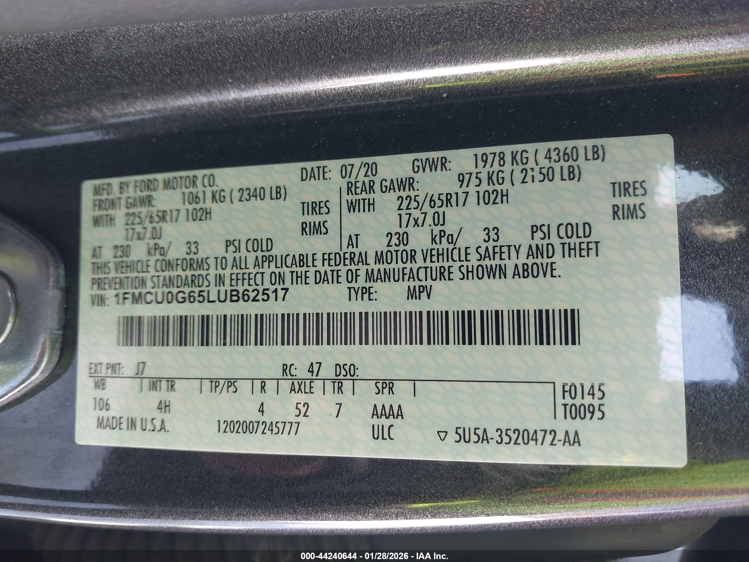 FORD ESCAPE image 9
