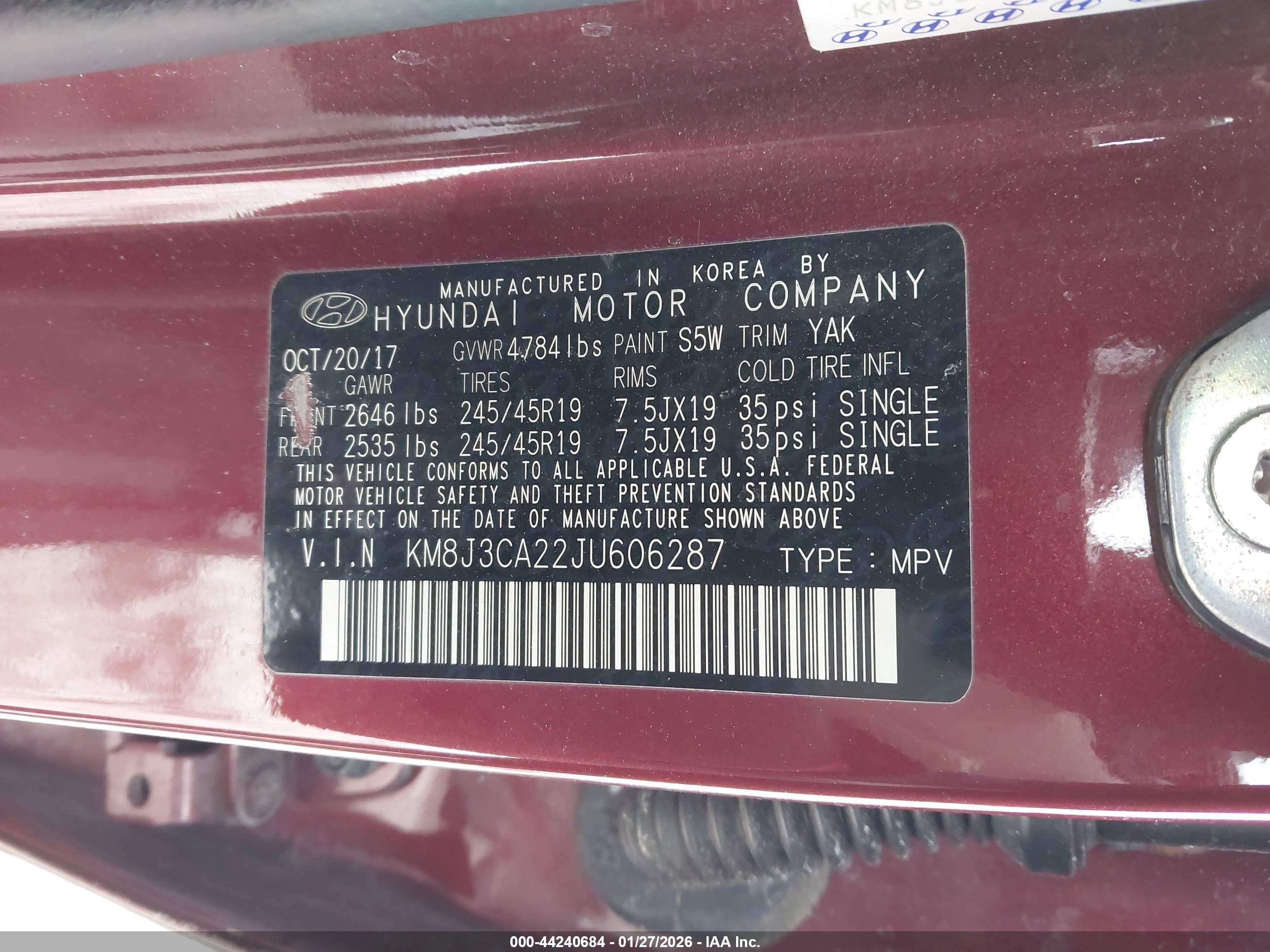 HYUNDAI TUCSON image 9