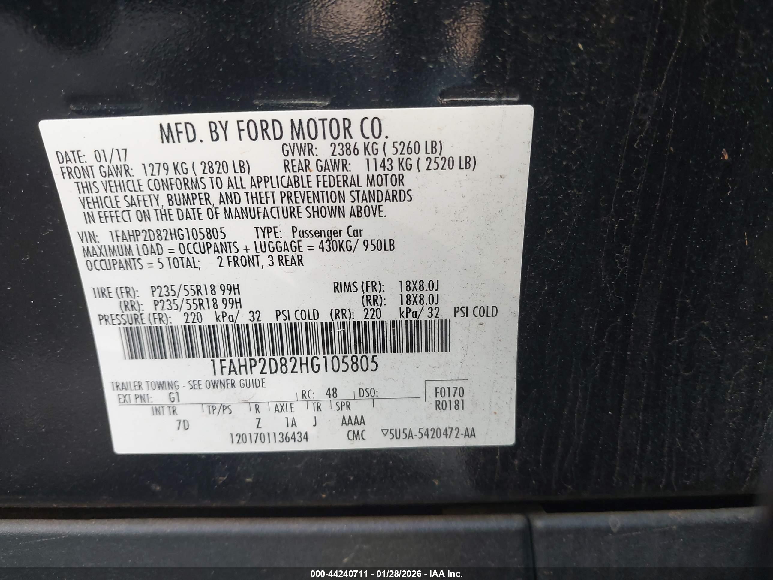 FORD TAURUS image 9