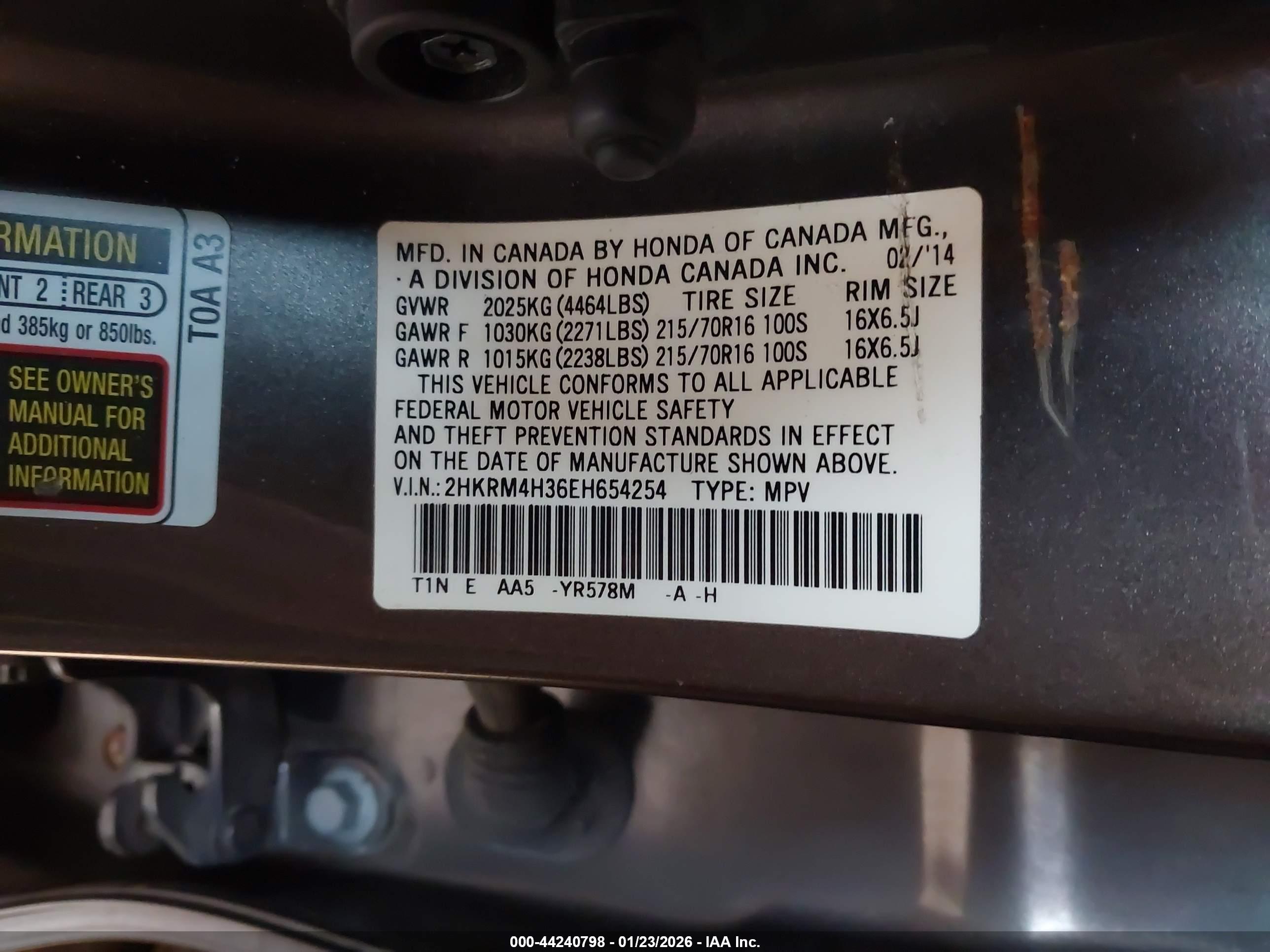 HONDA CR-V image 9