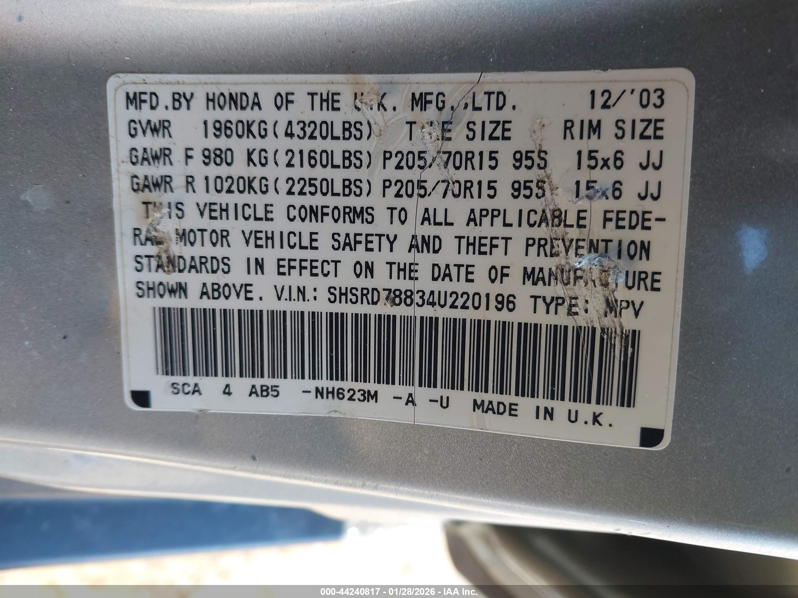 HONDA CR-V image 9