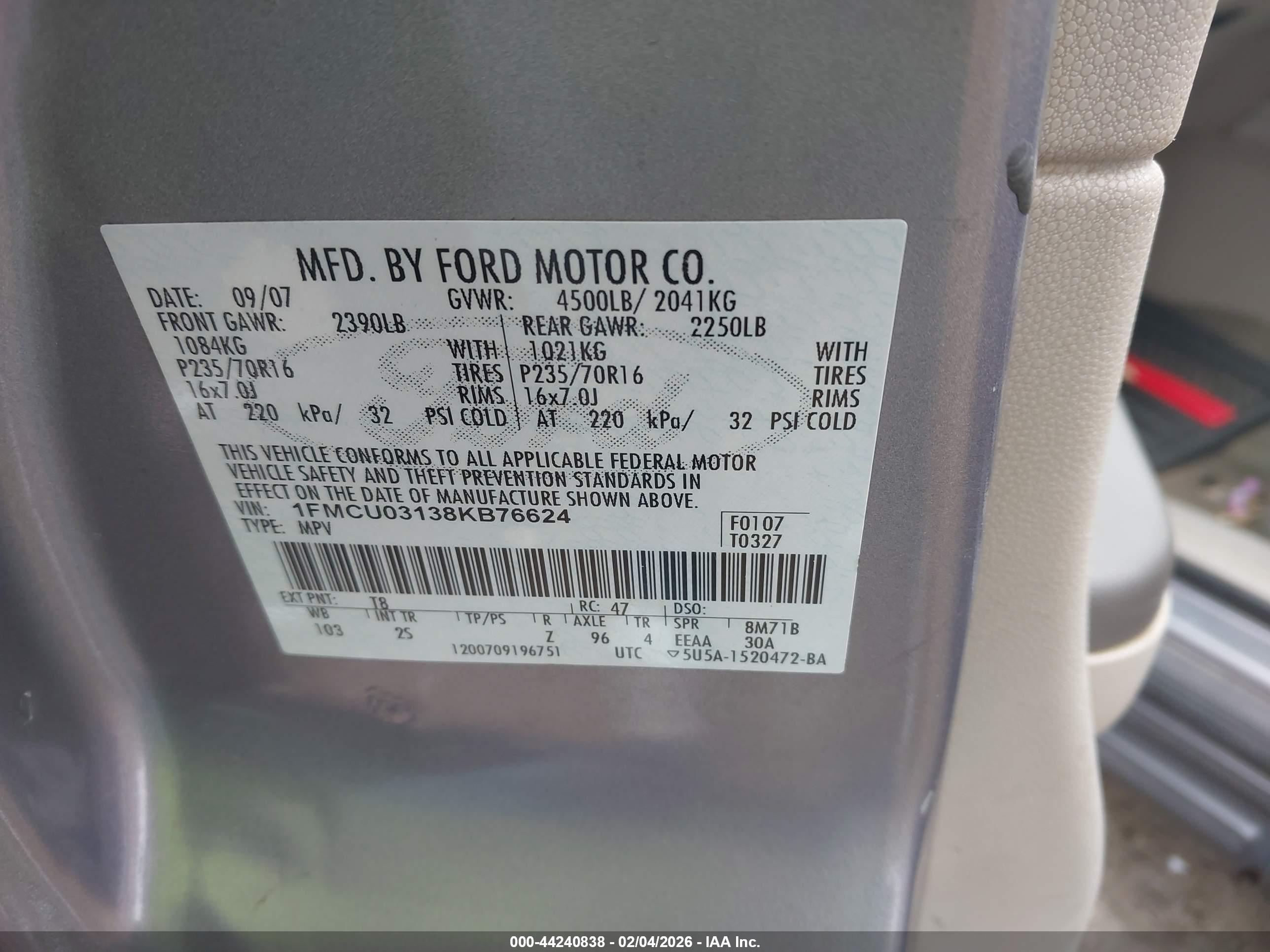 FORD ESCAPE image 9