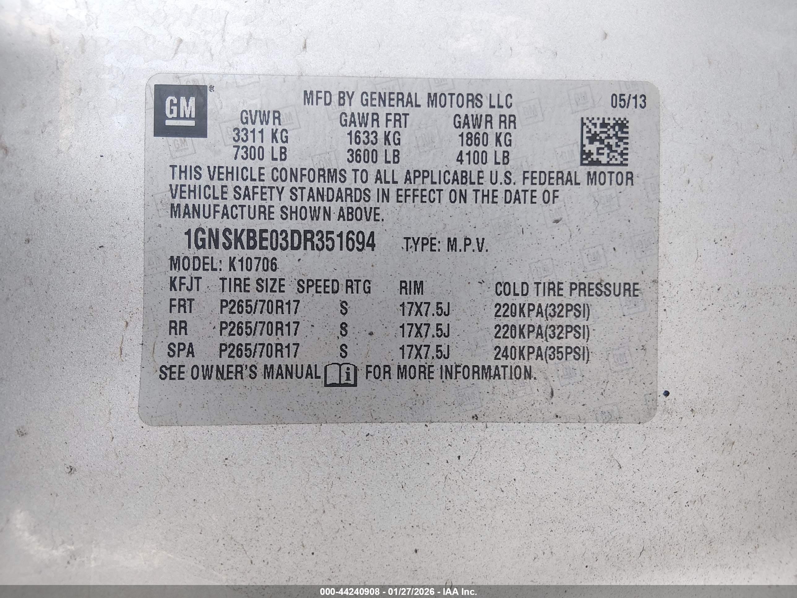 CHEVROLET TAHOE image 9