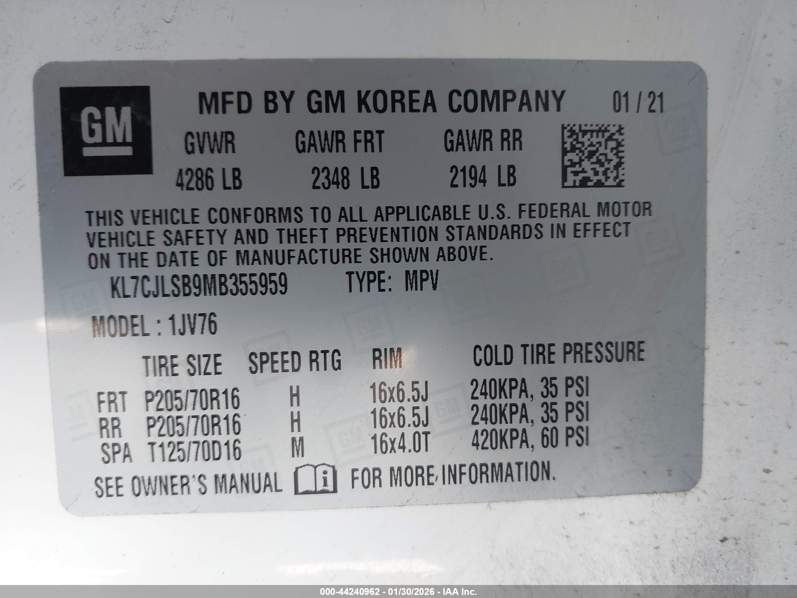 CHEVROLET TRAX image 9