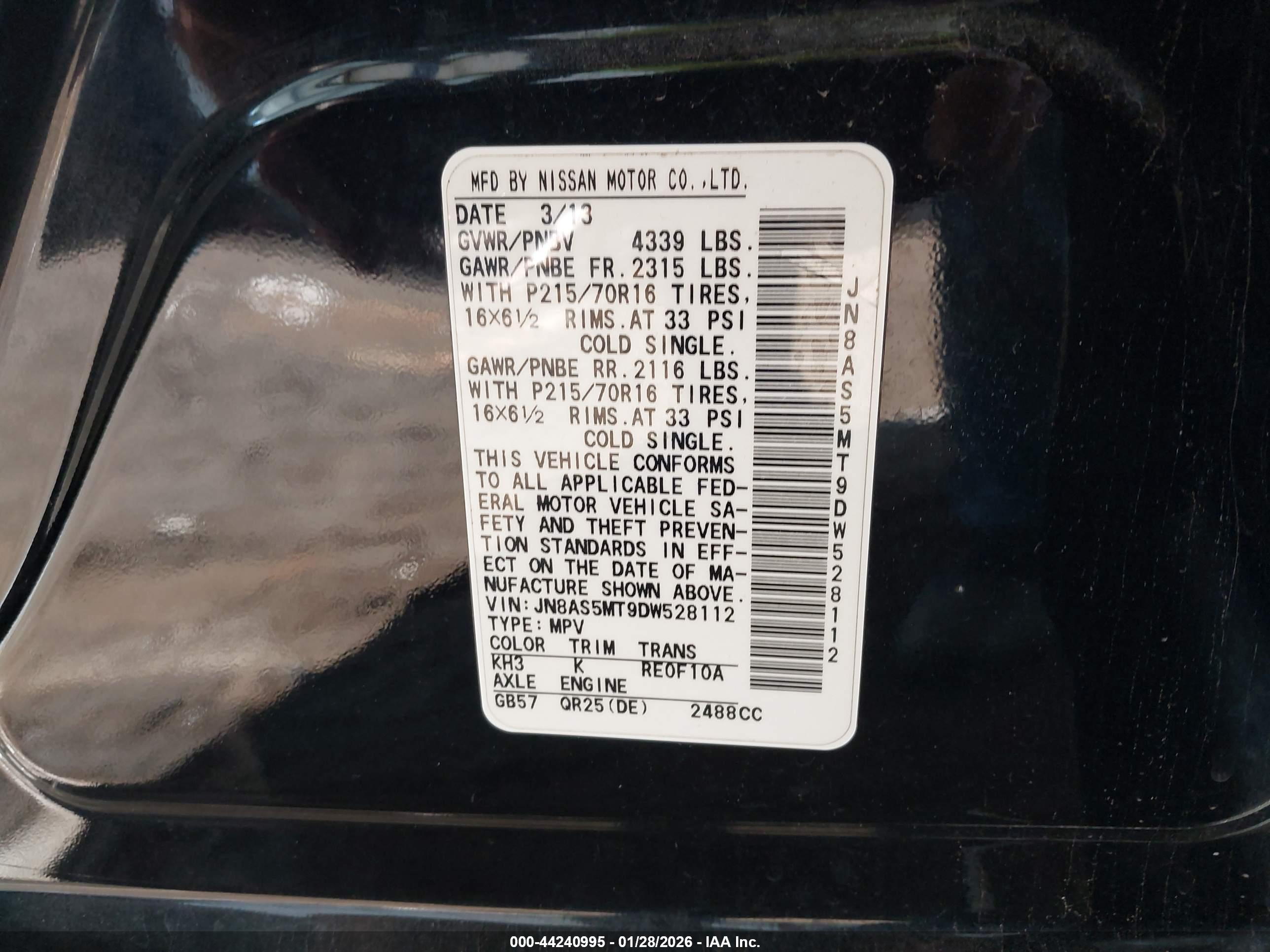 NISSAN ROGUE image 9