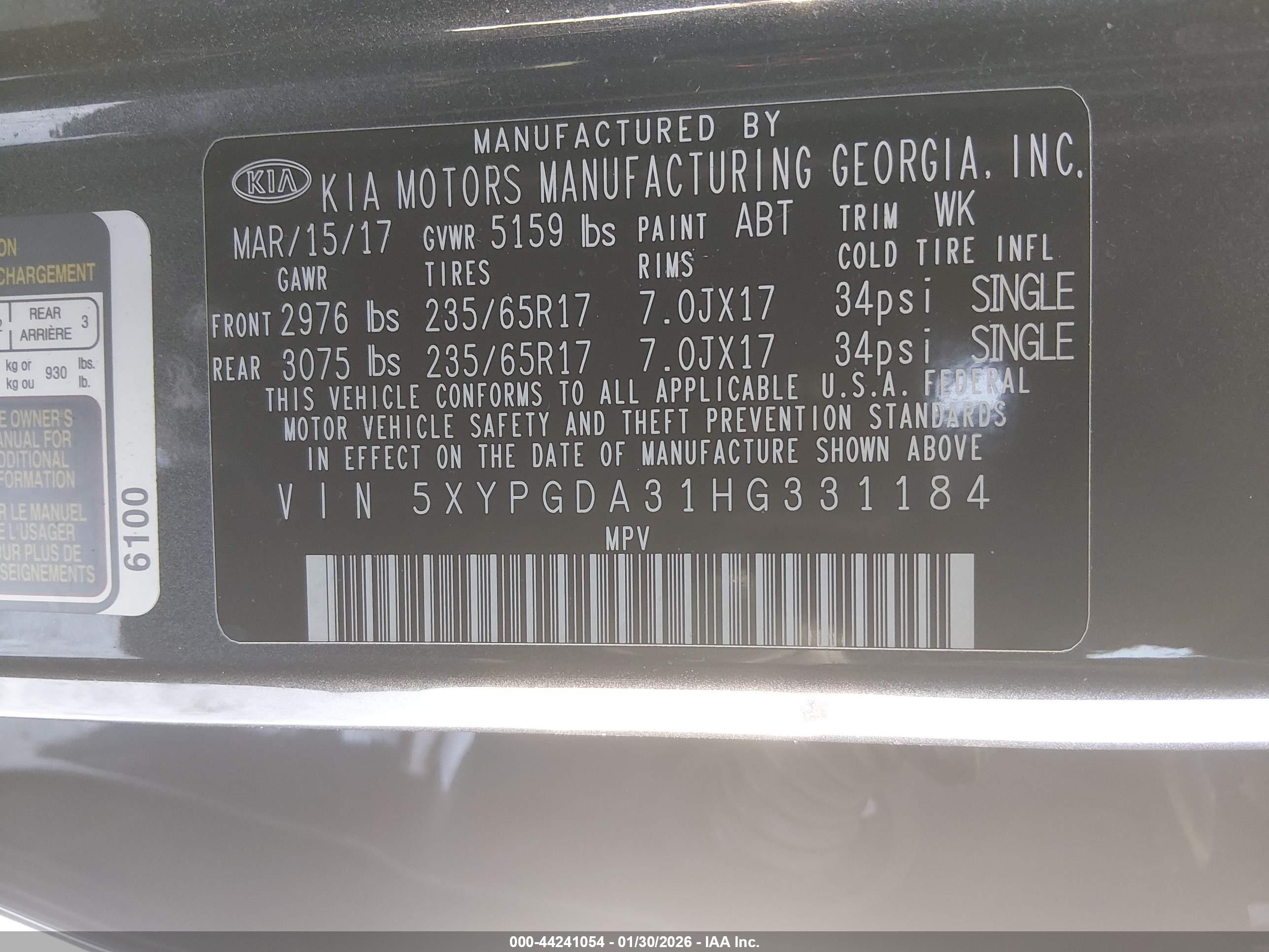 KIA SORENTO image 9