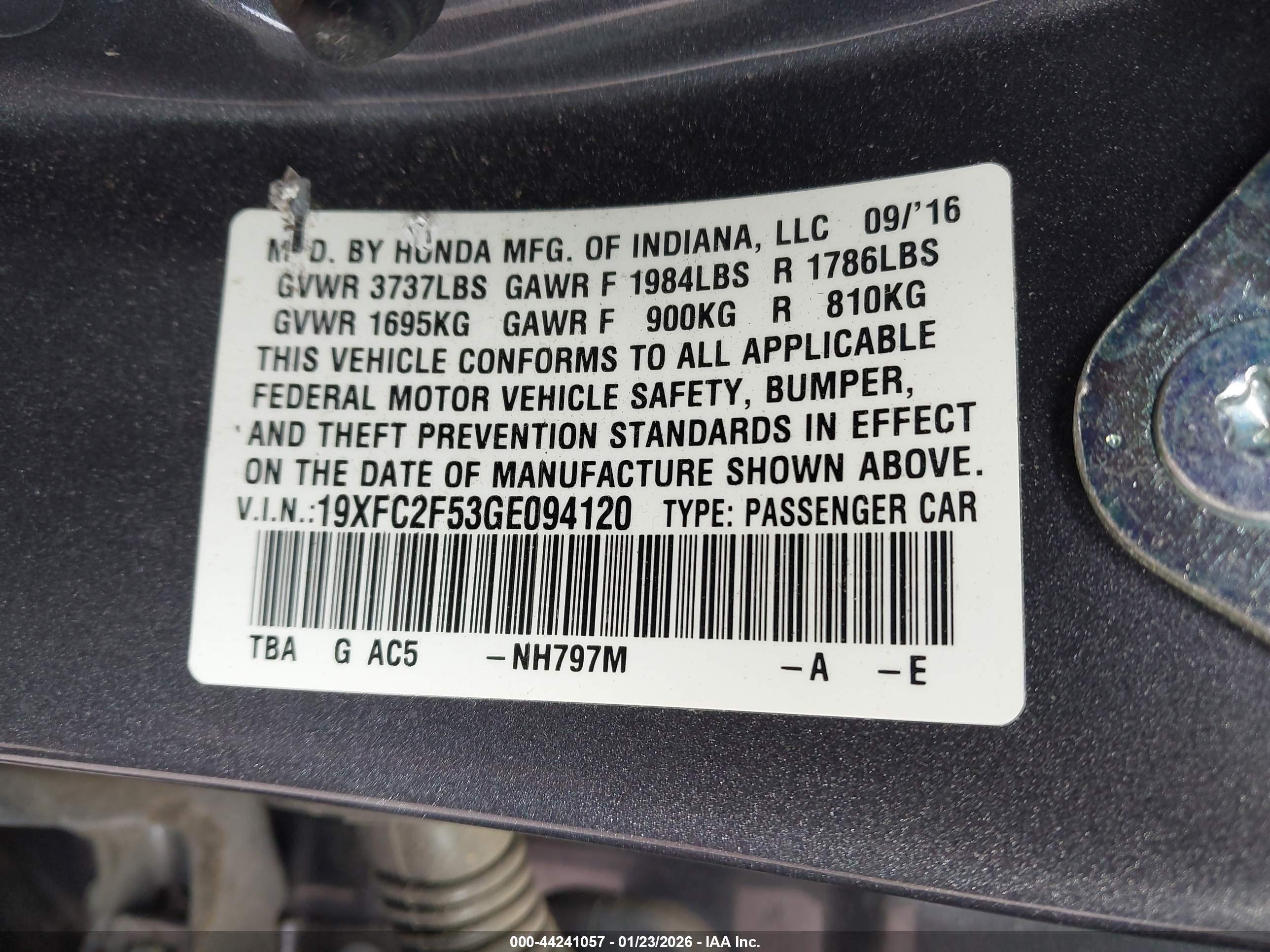HONDA CIVIC image 9