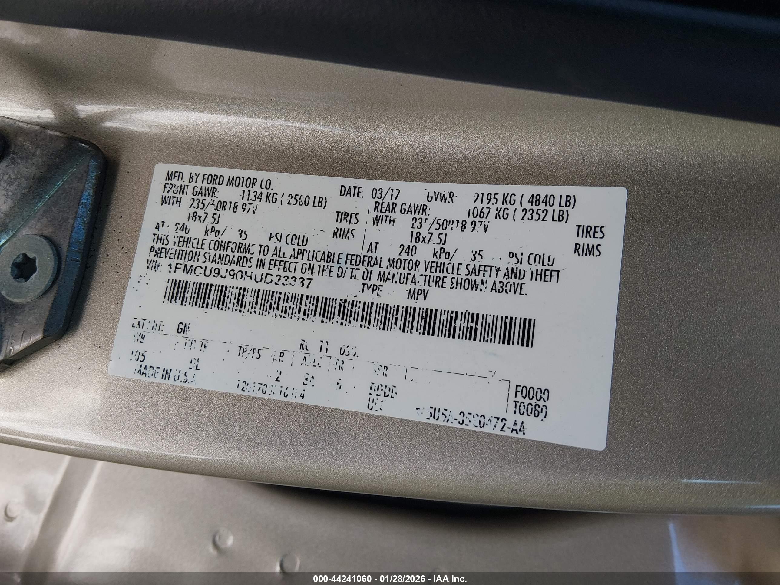 FORD ESCAPE image 9