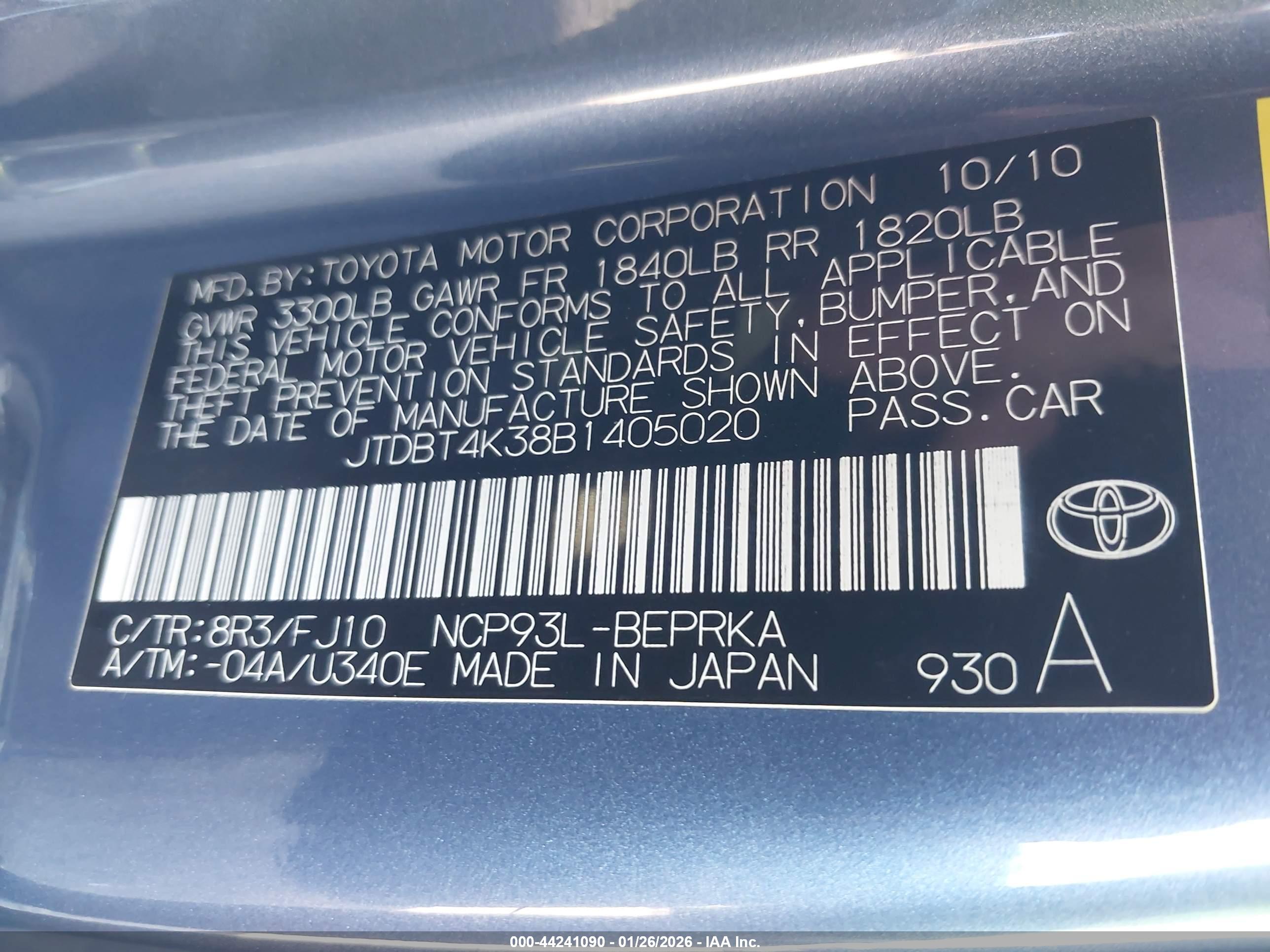 TOYOTA YARIS image 9