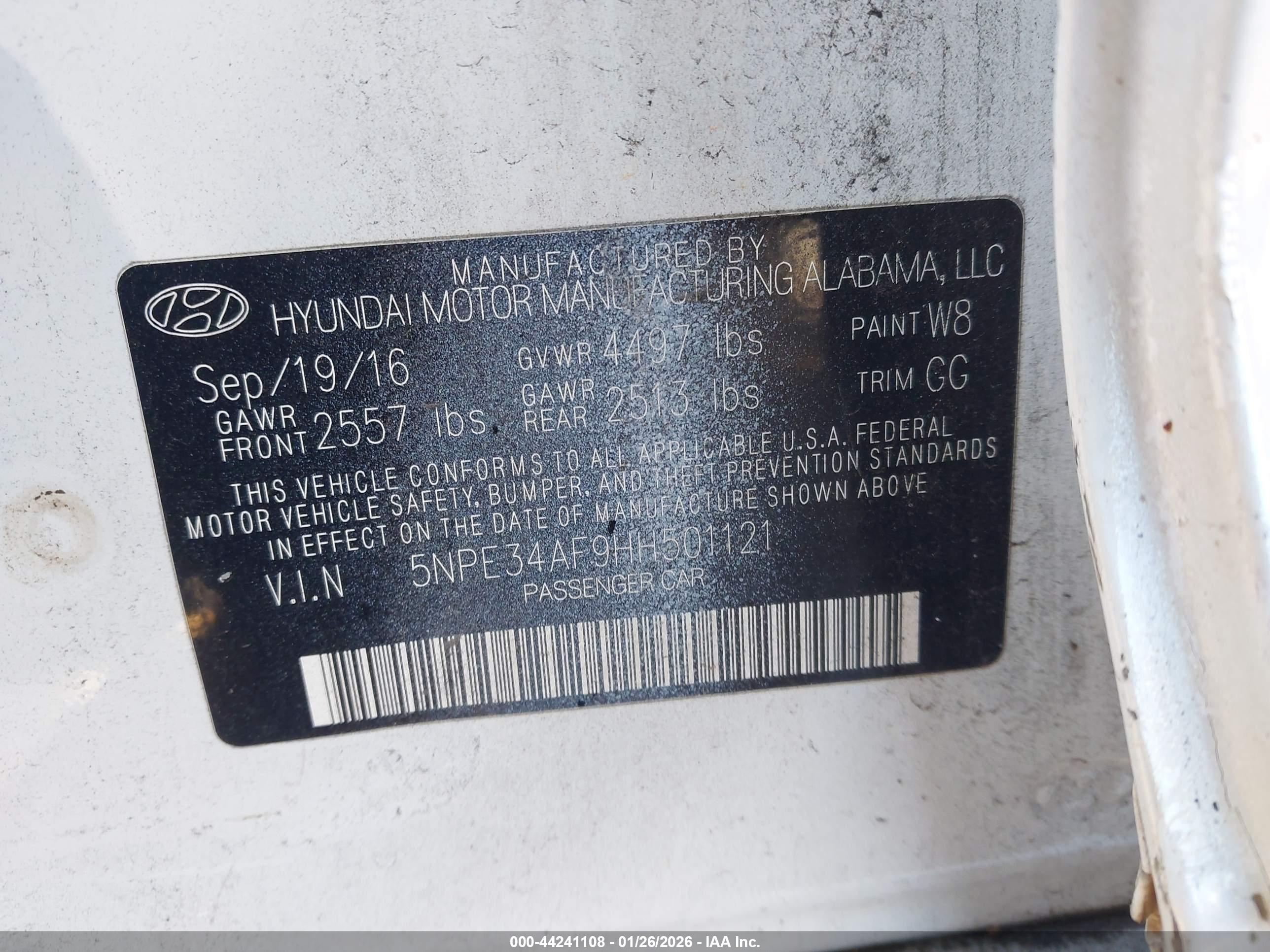 HYUNDAI SONATA image 9