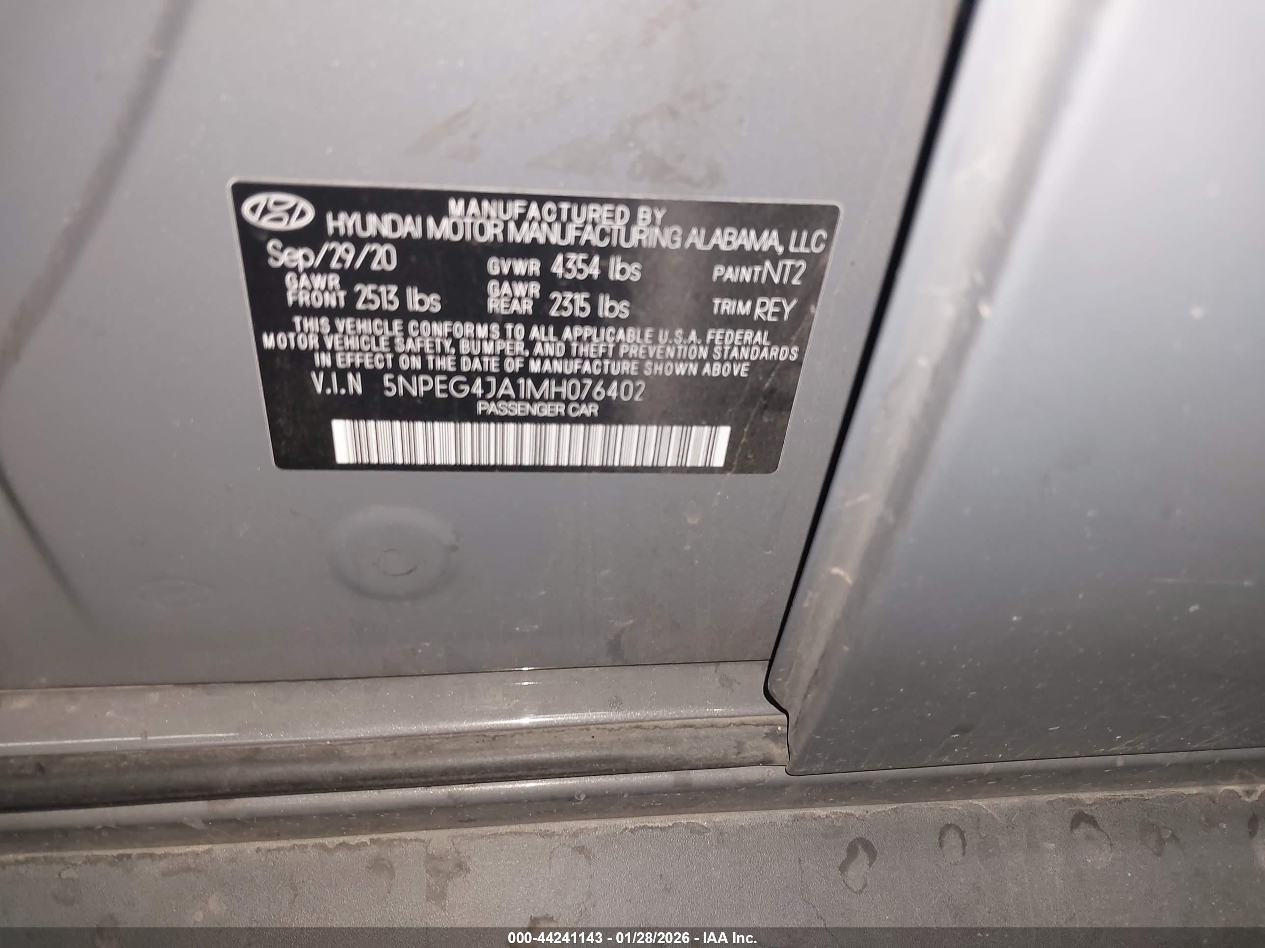 HYUNDAI SONATA image 9