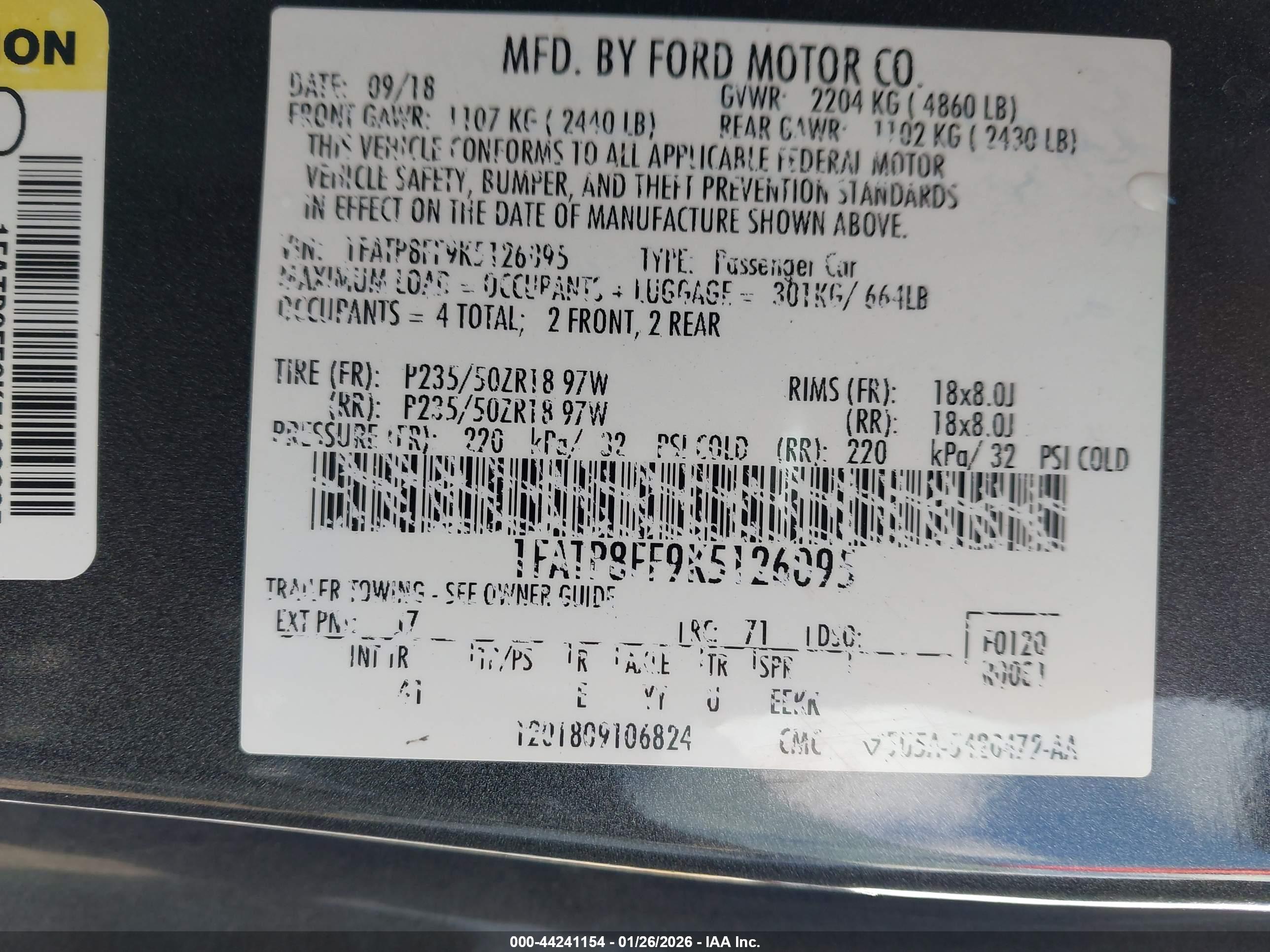 FORD MUSTANG image 9