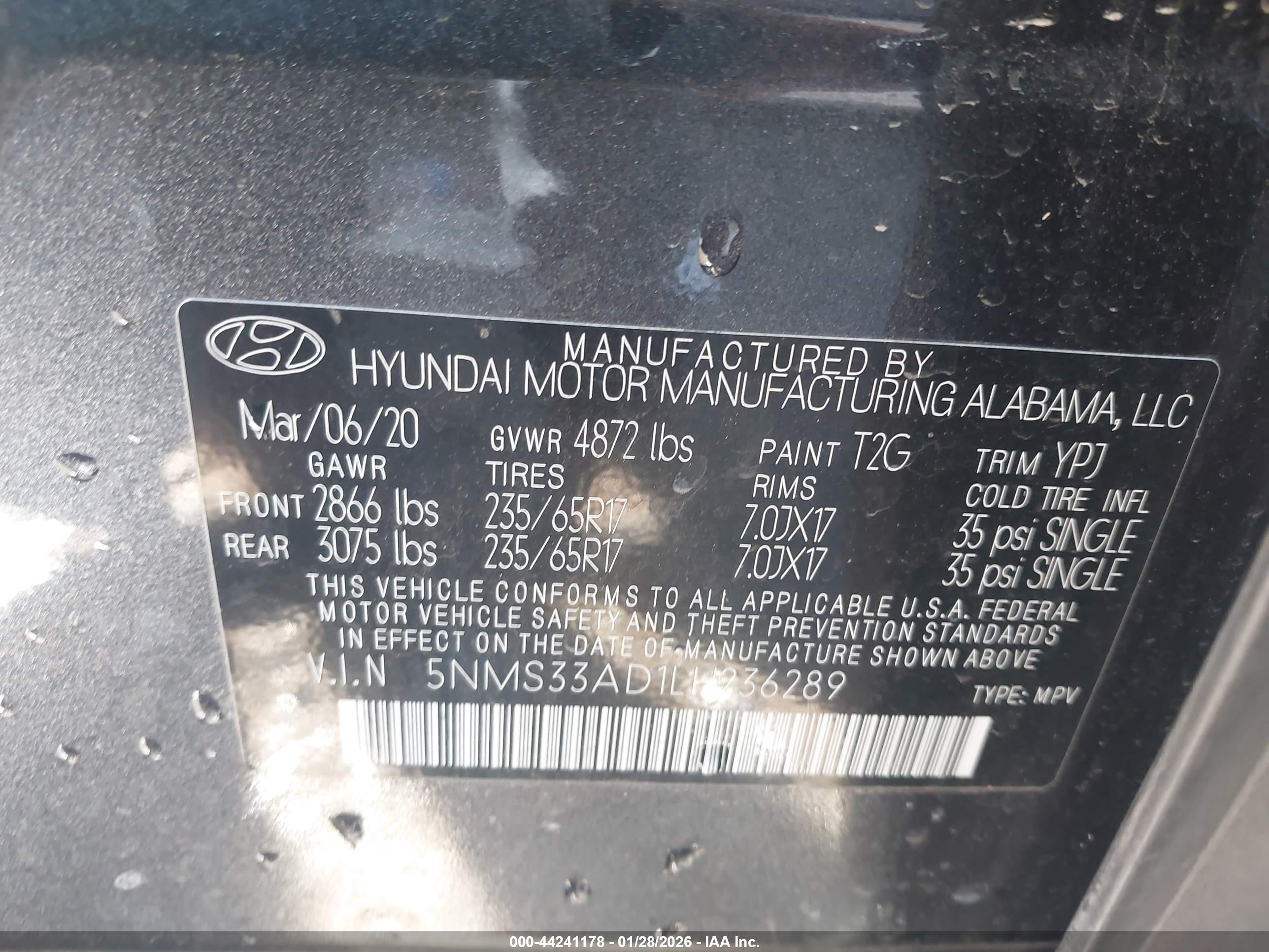 HYUNDAI SANTA image 9