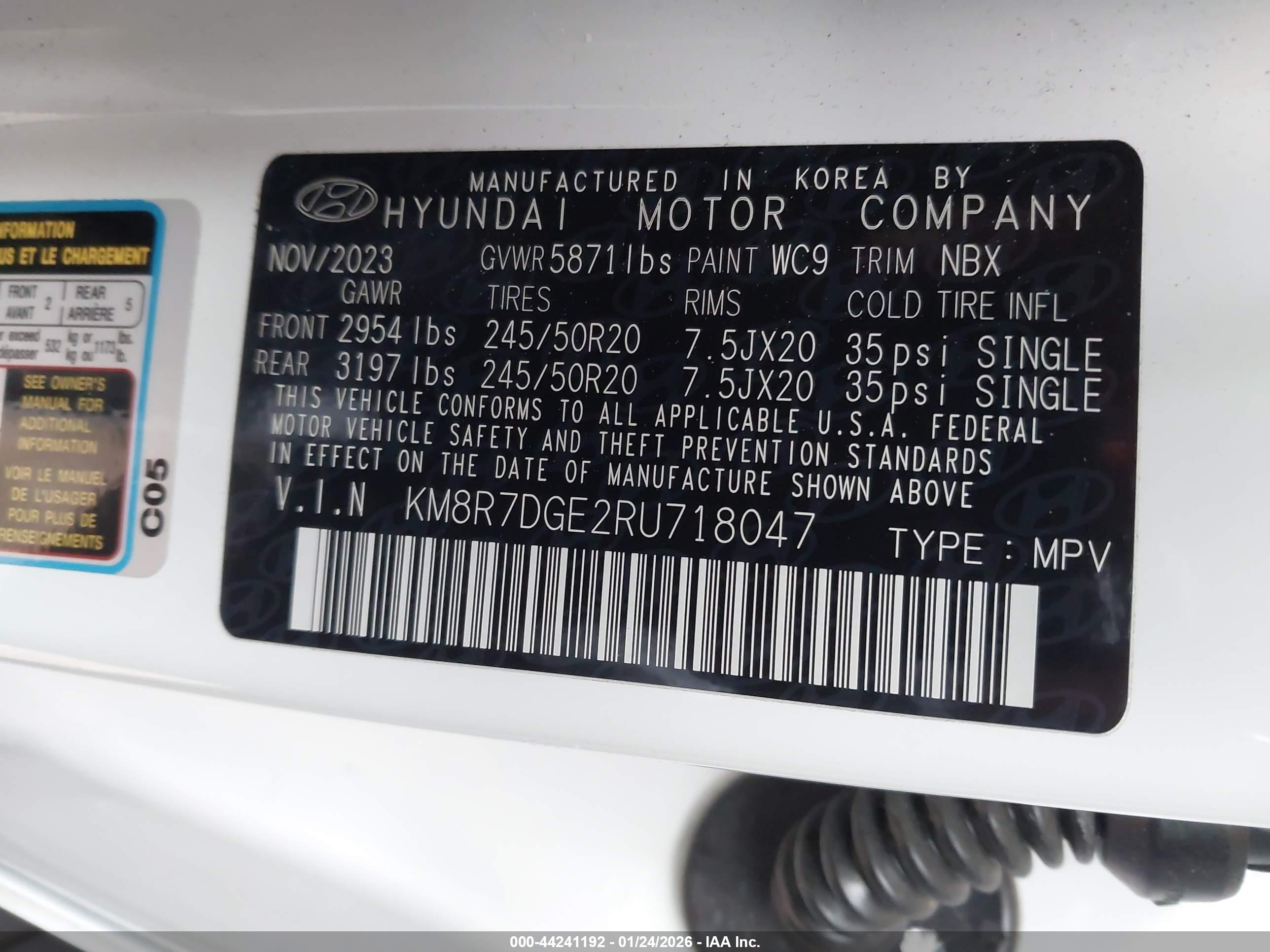 HYUNDAI PALISADE image 9
