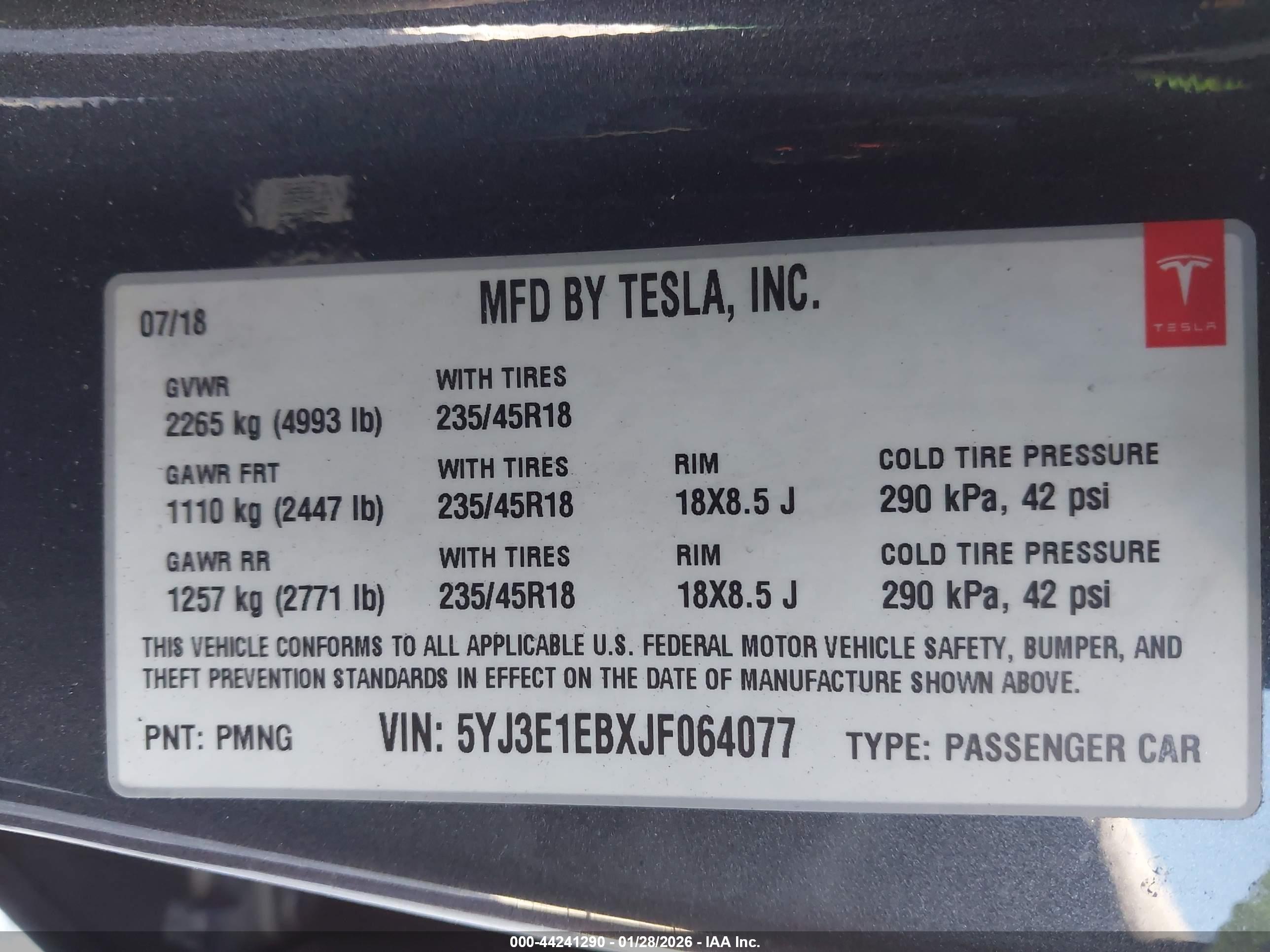 TESLA MODEL image 9