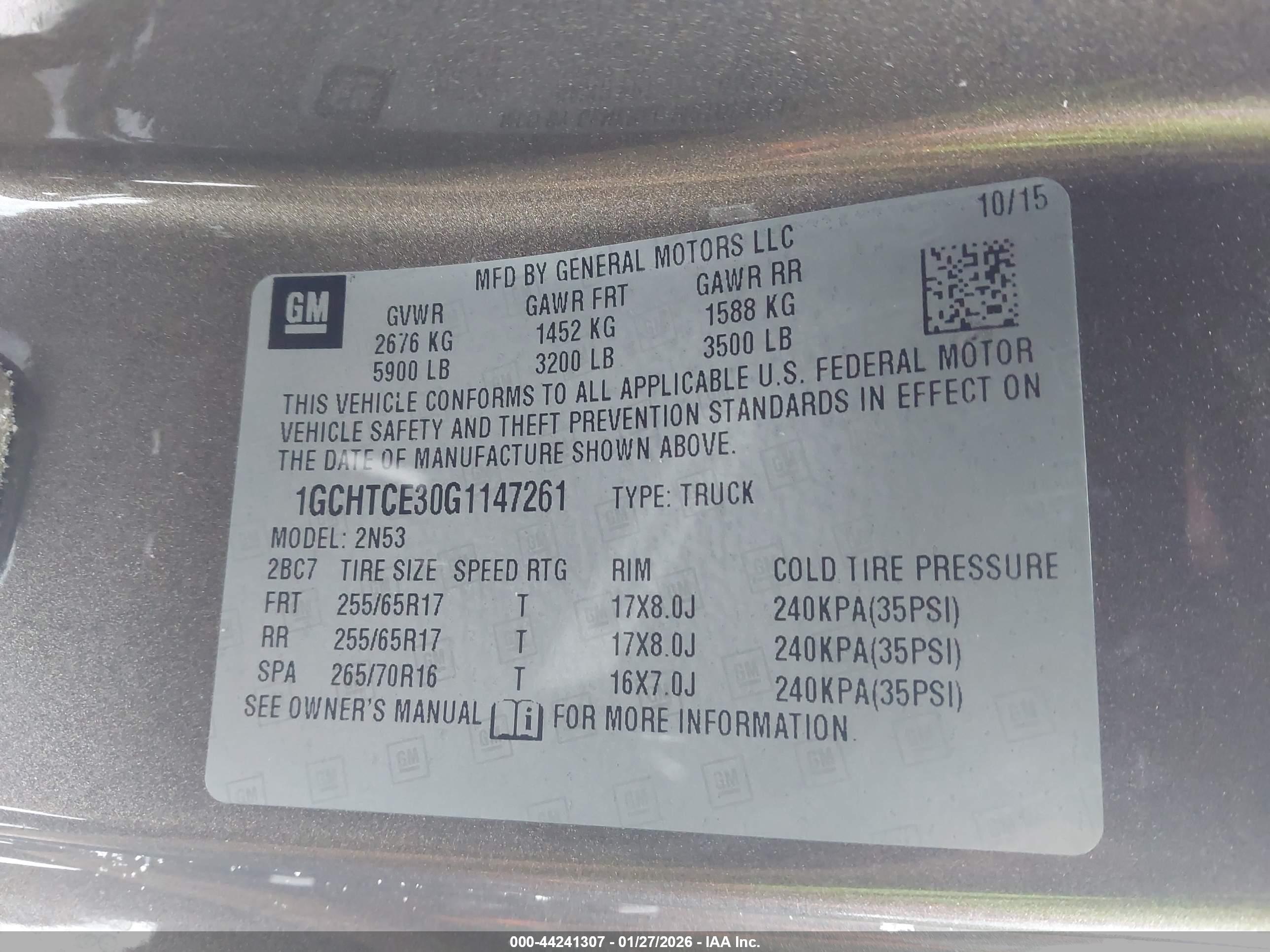 CHEVROLET COLORADO image 9
