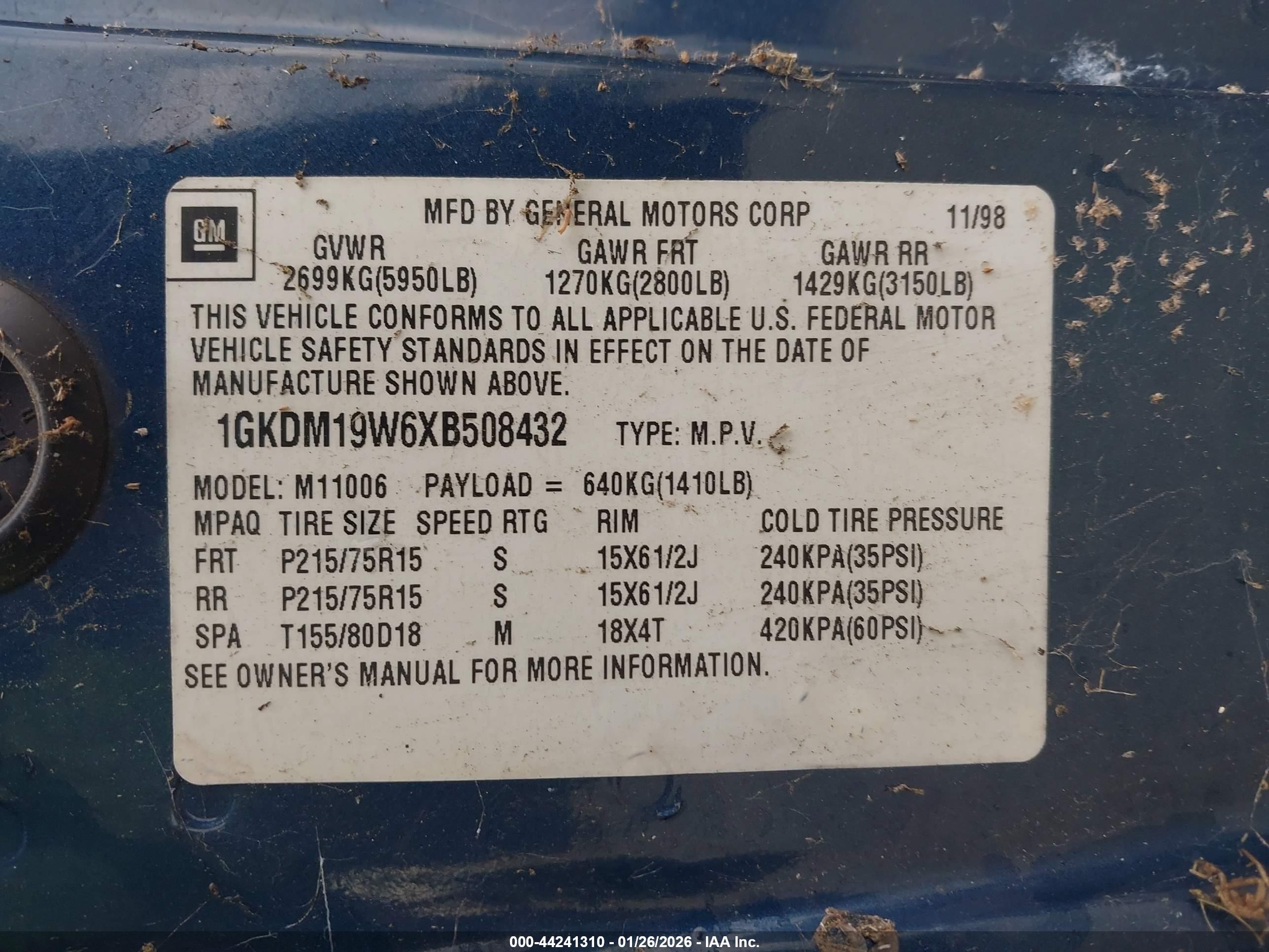 GMC SAFARI image 9