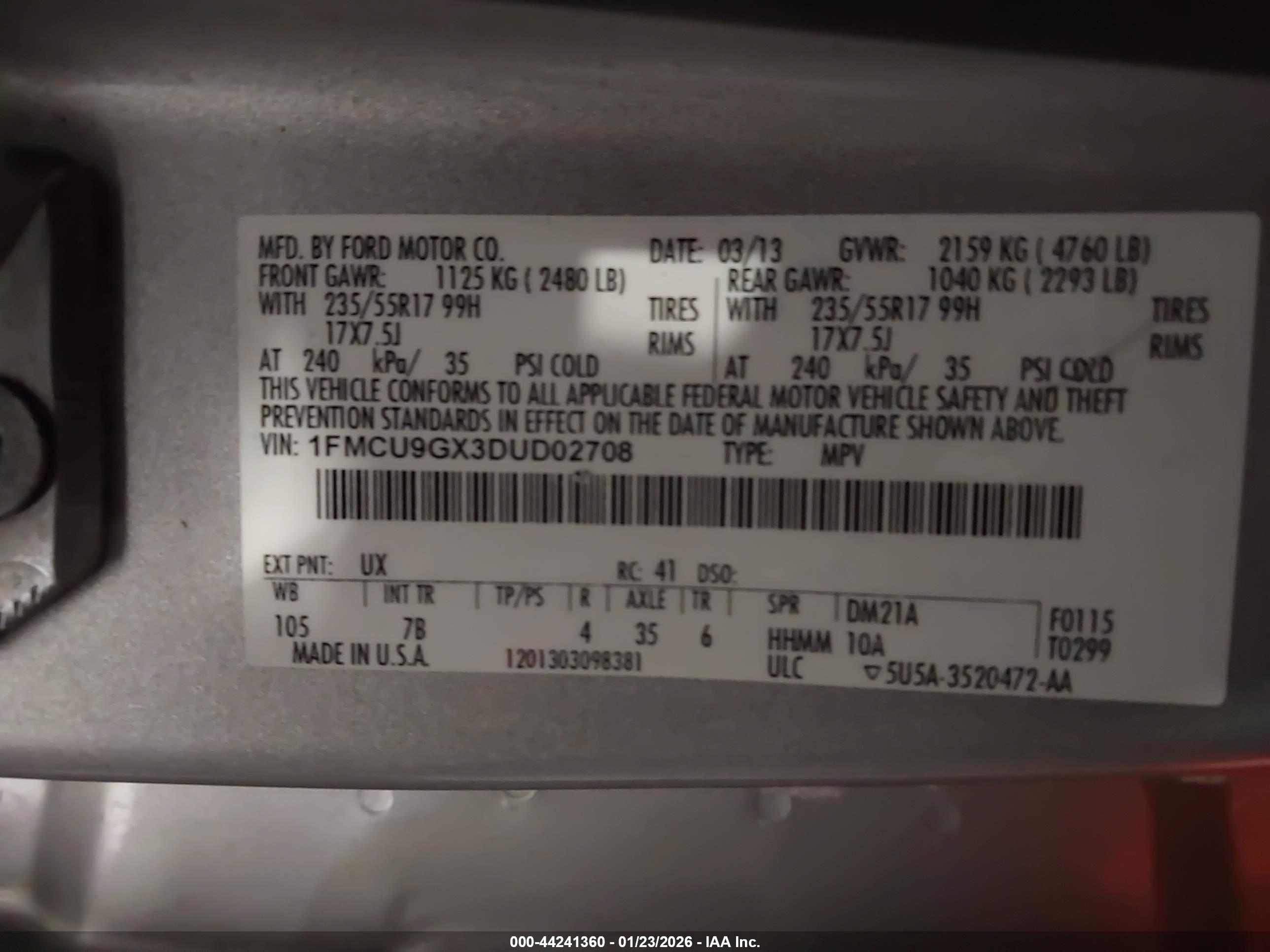FORD ESCAPE image 9