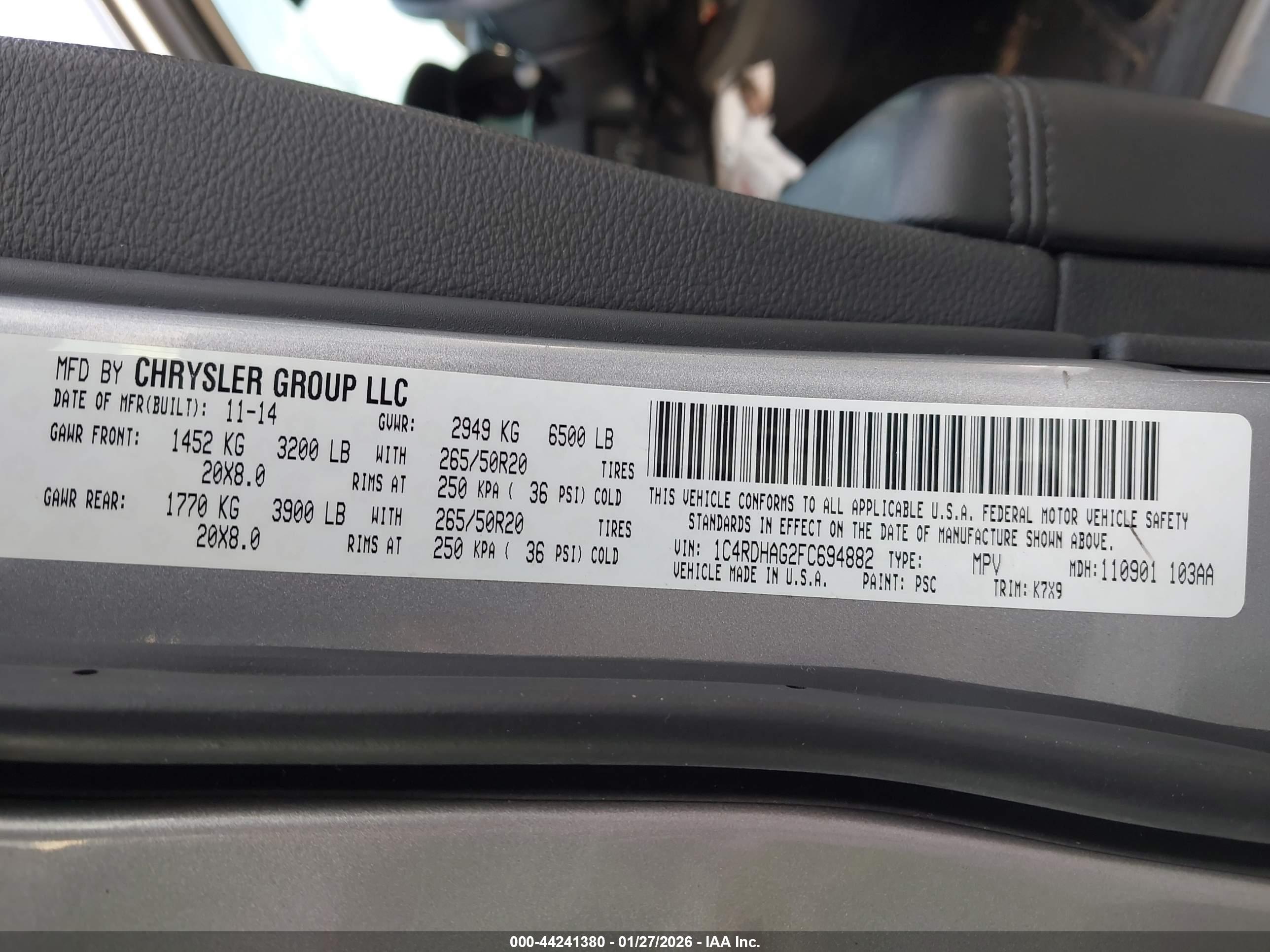 DODGE DURANGO image 9