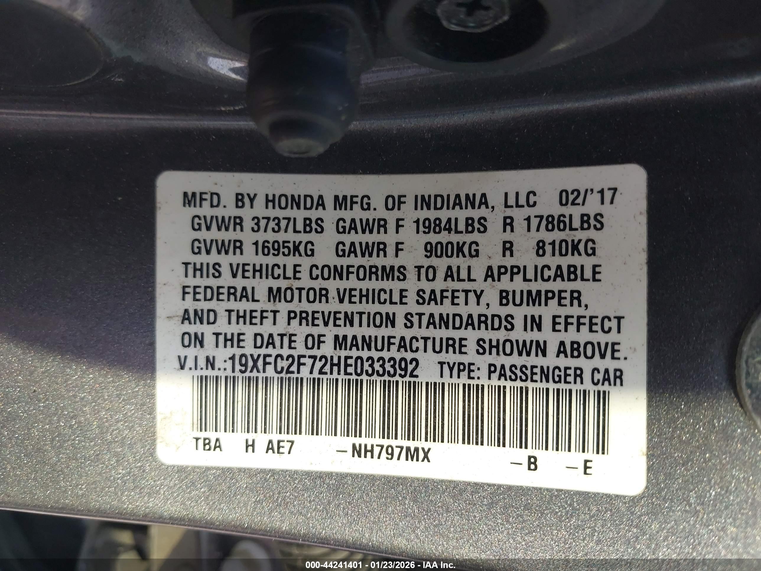 HONDA CIVIC image 9