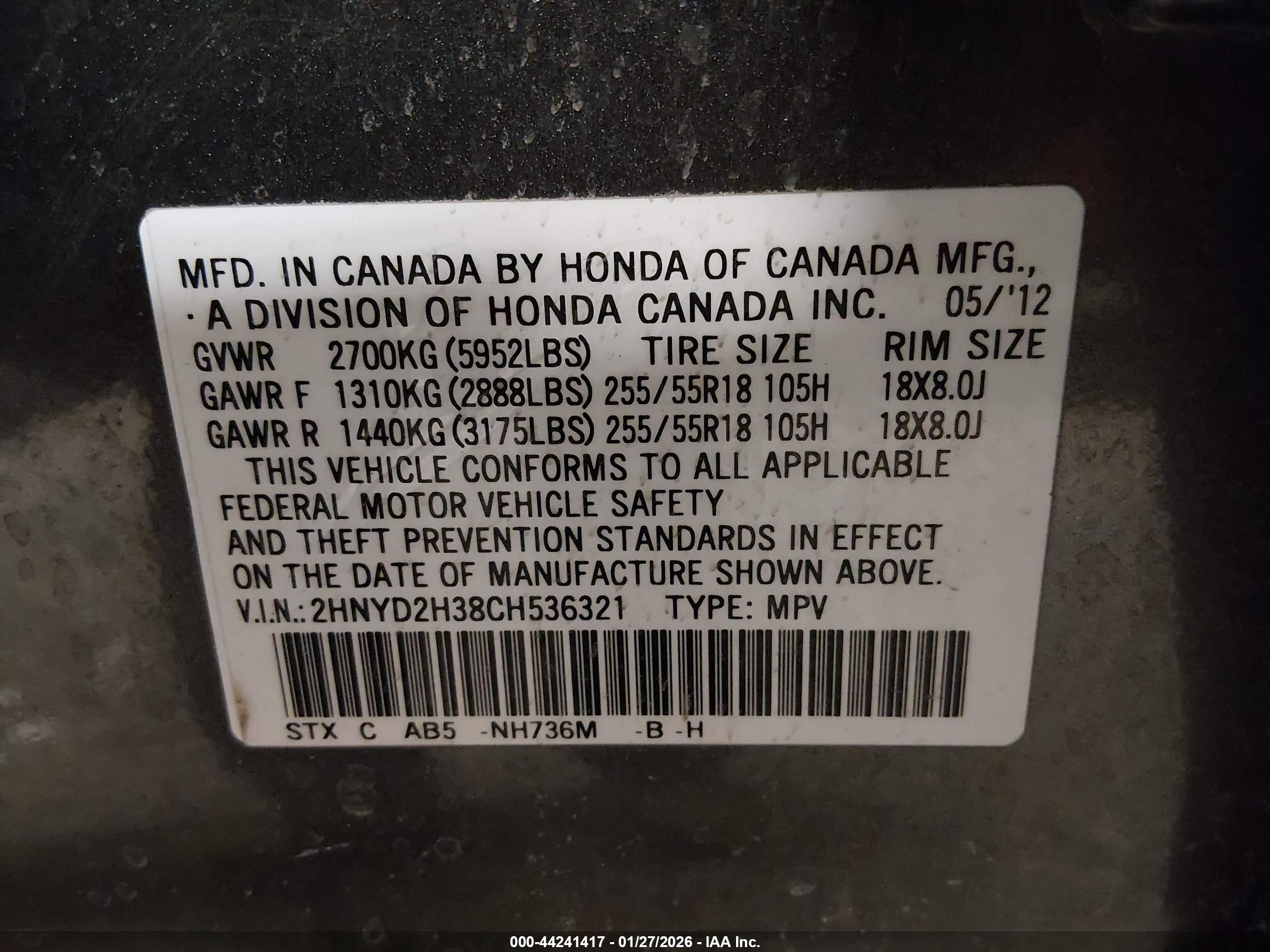 ACURA MDX image 9