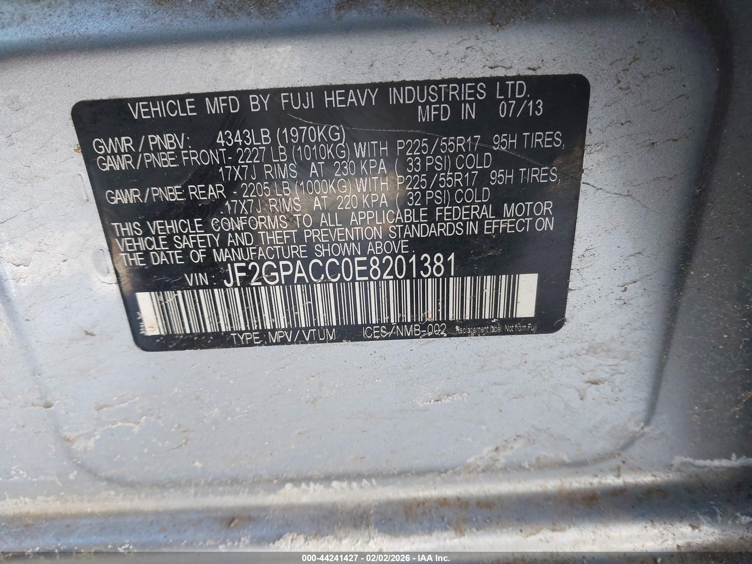 SUBARU XV image 9