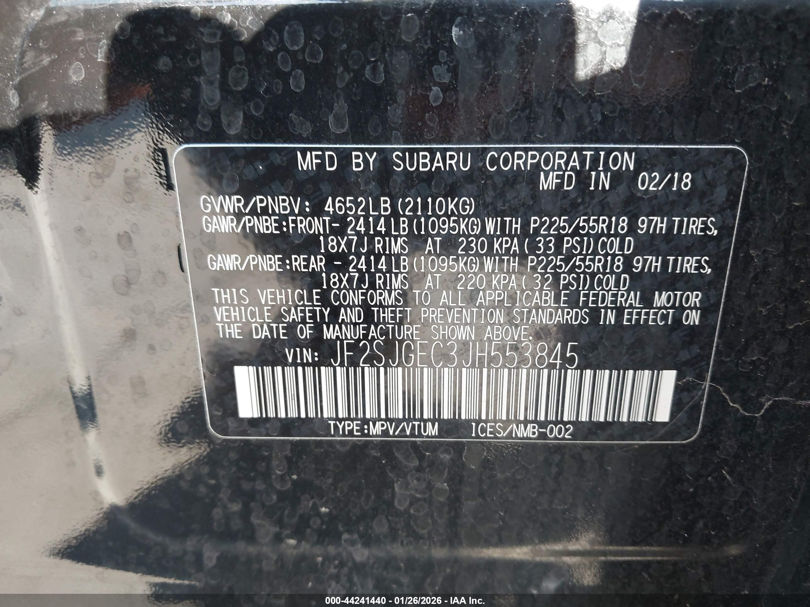 SUBARU FORESTER image 9