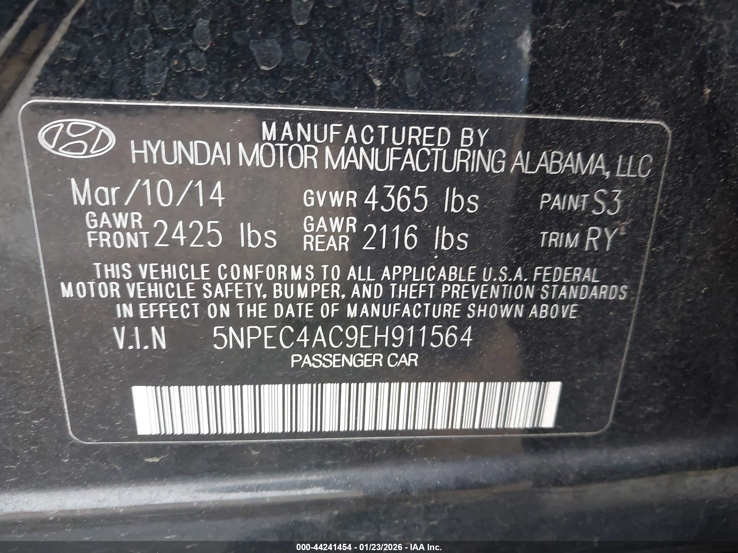HYUNDAI SONATA image 9