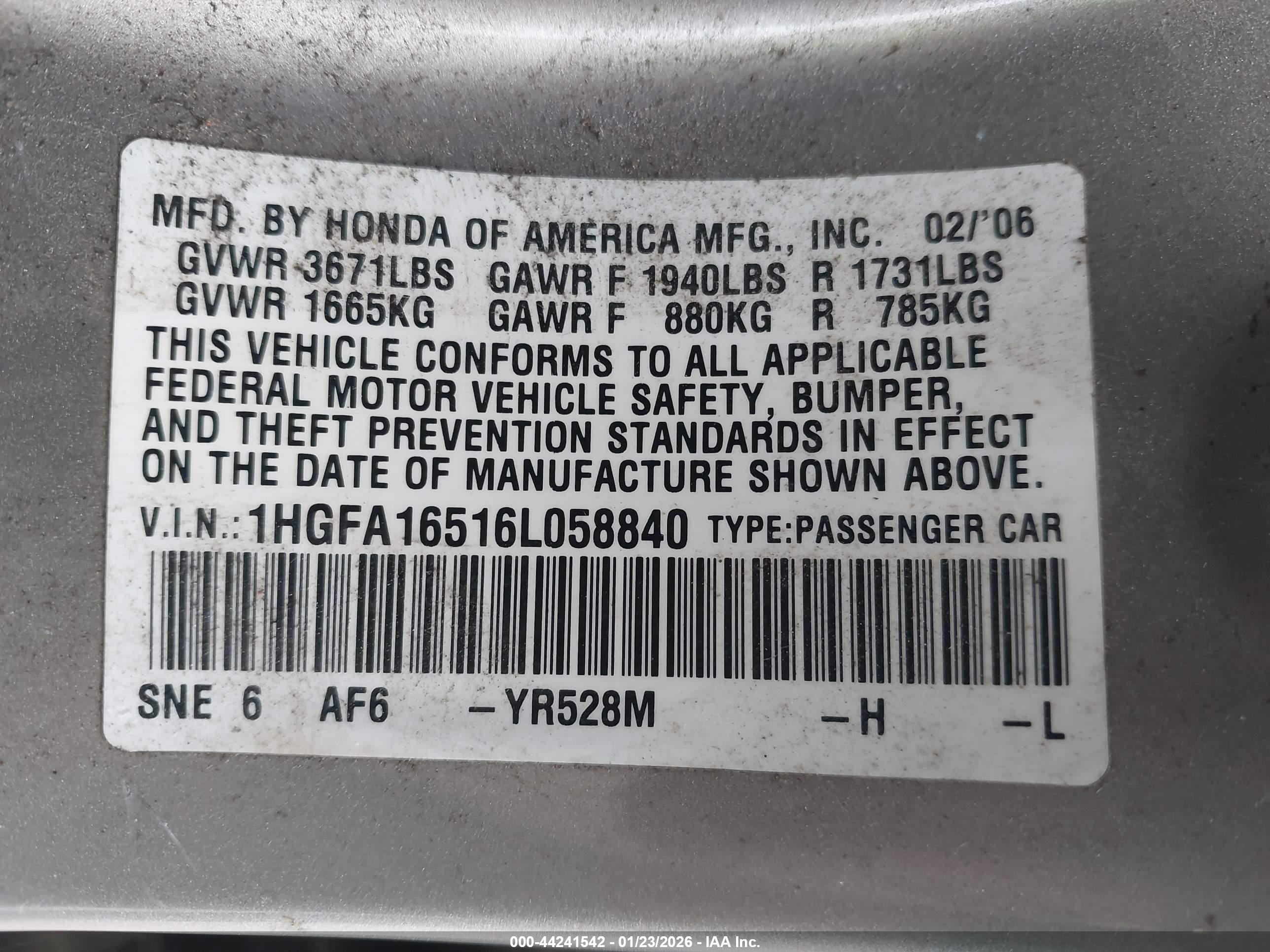 HONDA CIVIC image 9