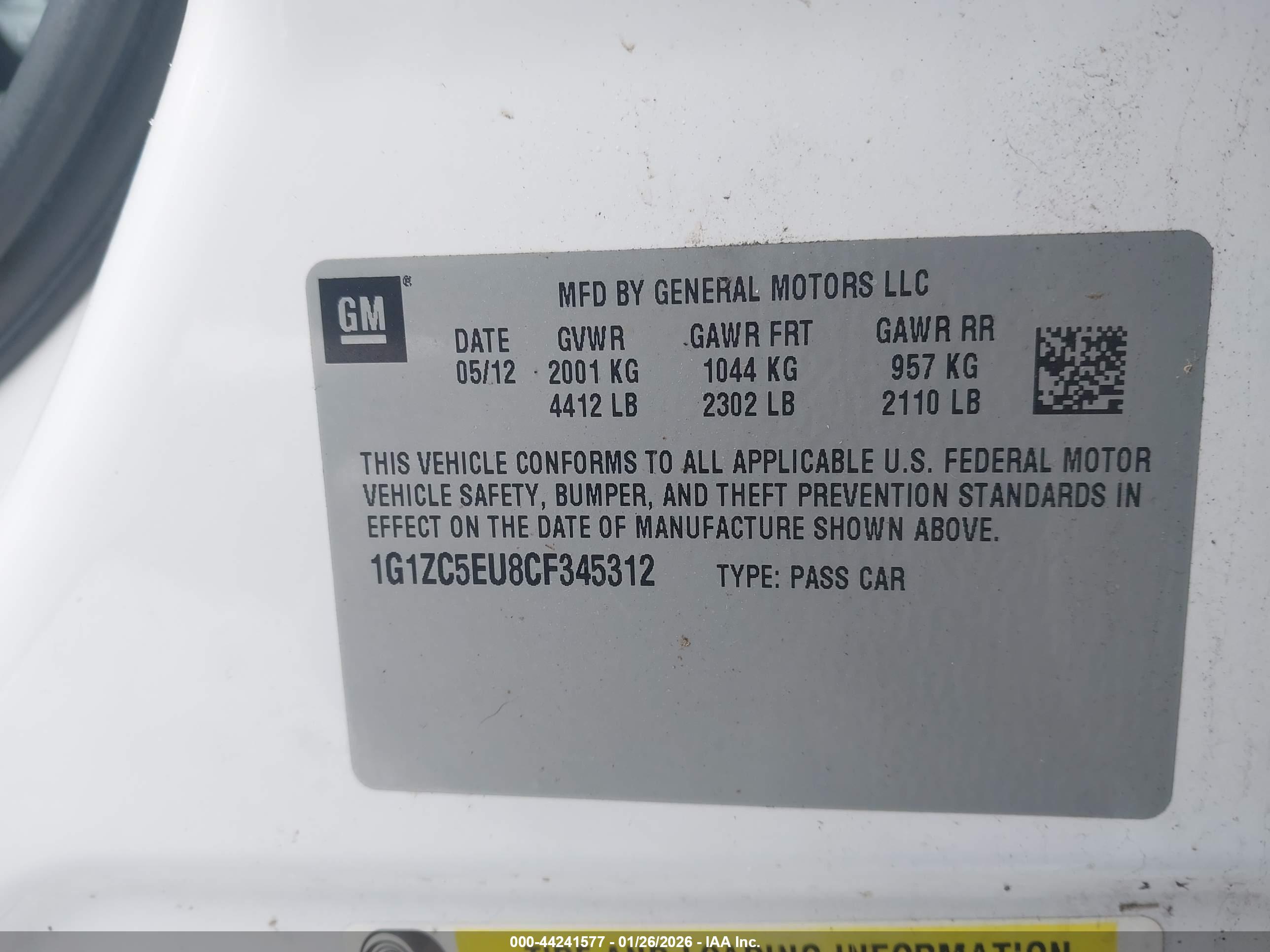 CHEVROLET MALIBU image 9