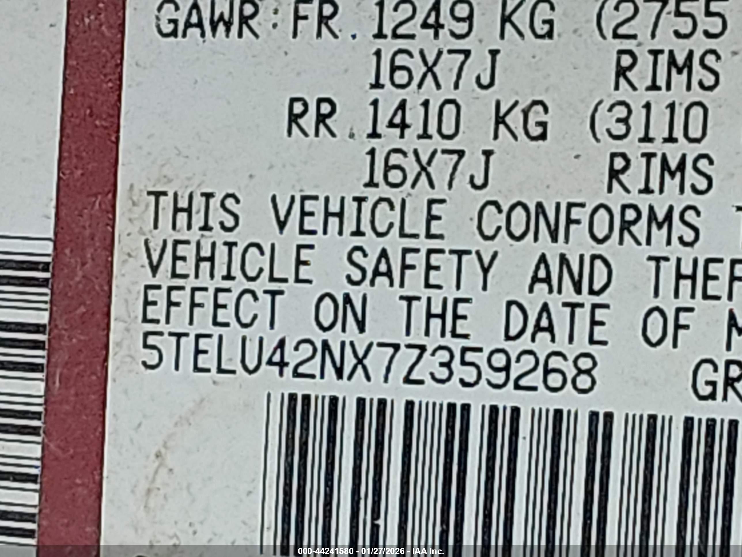 TOYOTA TACOMA image 9