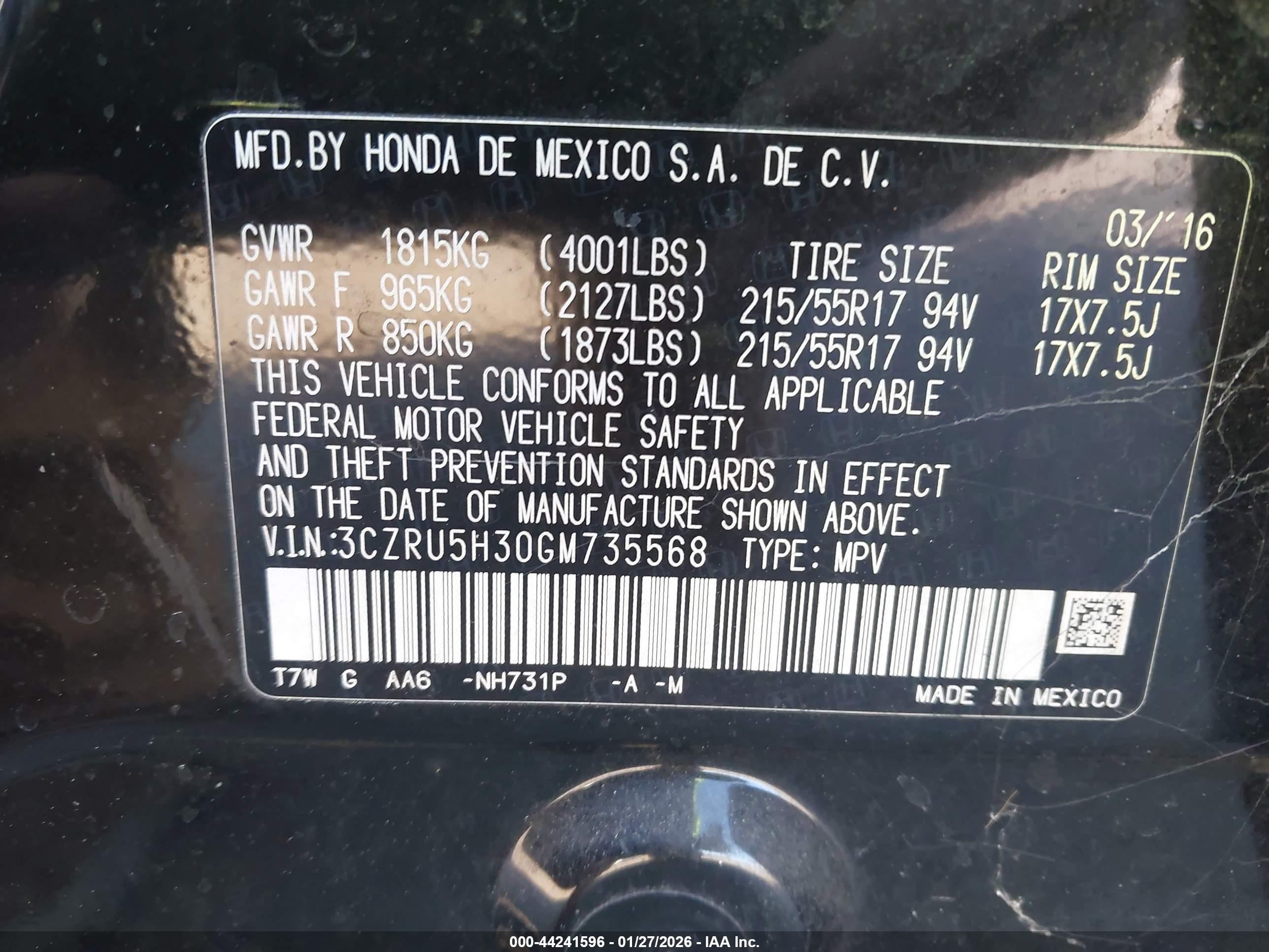 HONDA HR-V image 9