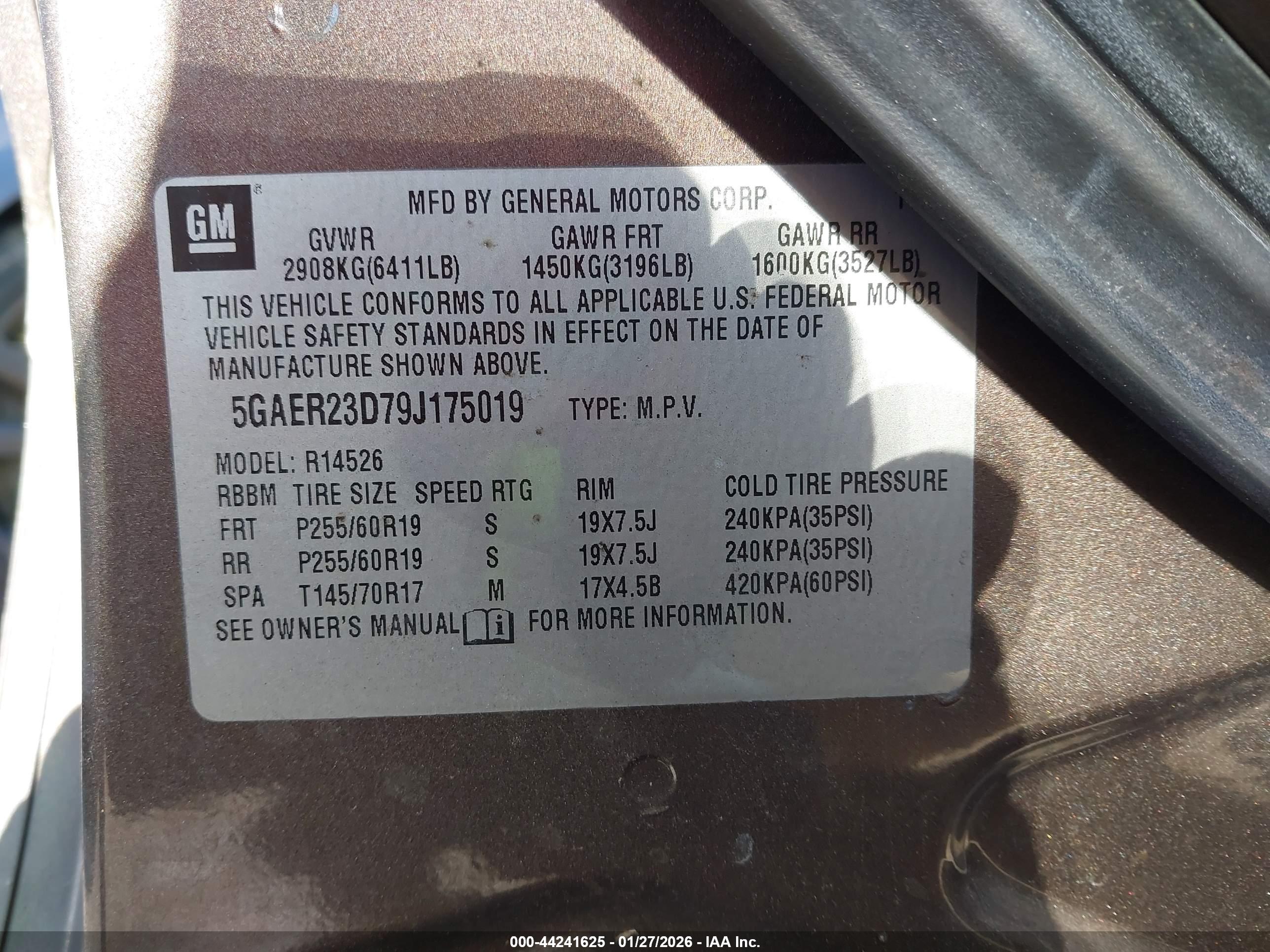 BUICK ENCLAVE image 9
