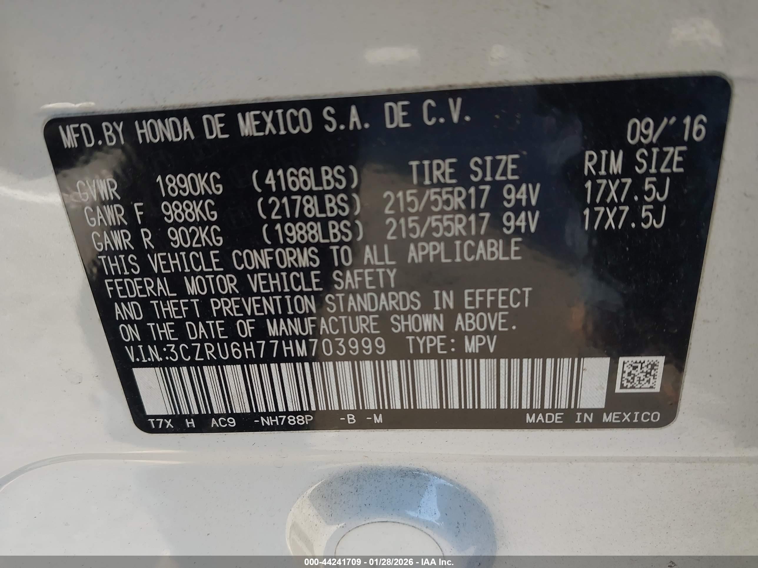 HONDA HR-V image 9