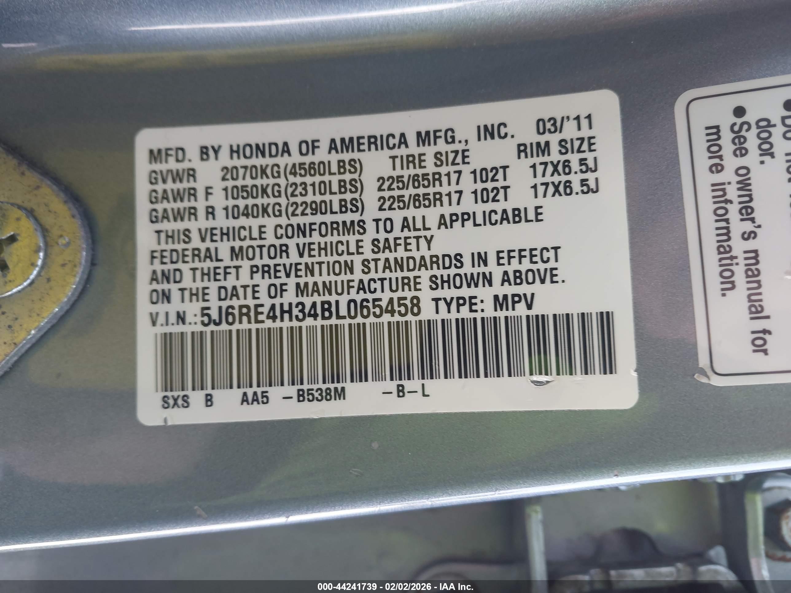 HONDA CR-V image 9