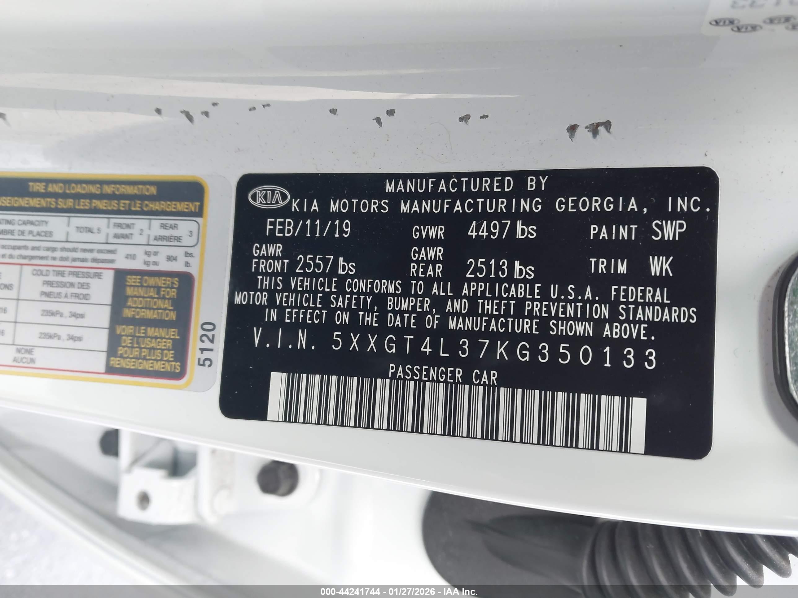 KIA OPTIMA image 9