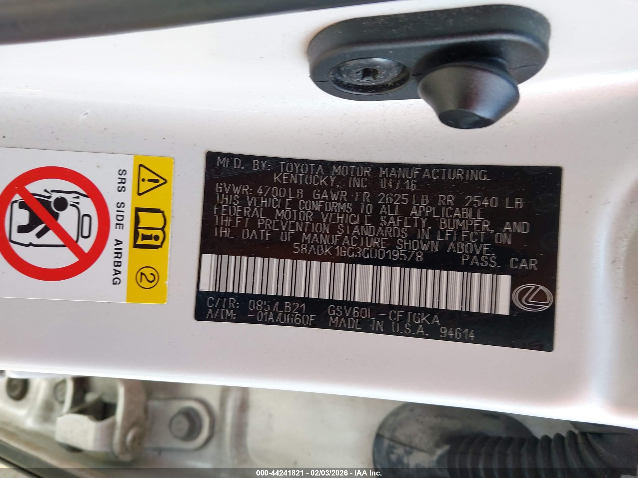LEXUS ES image 9