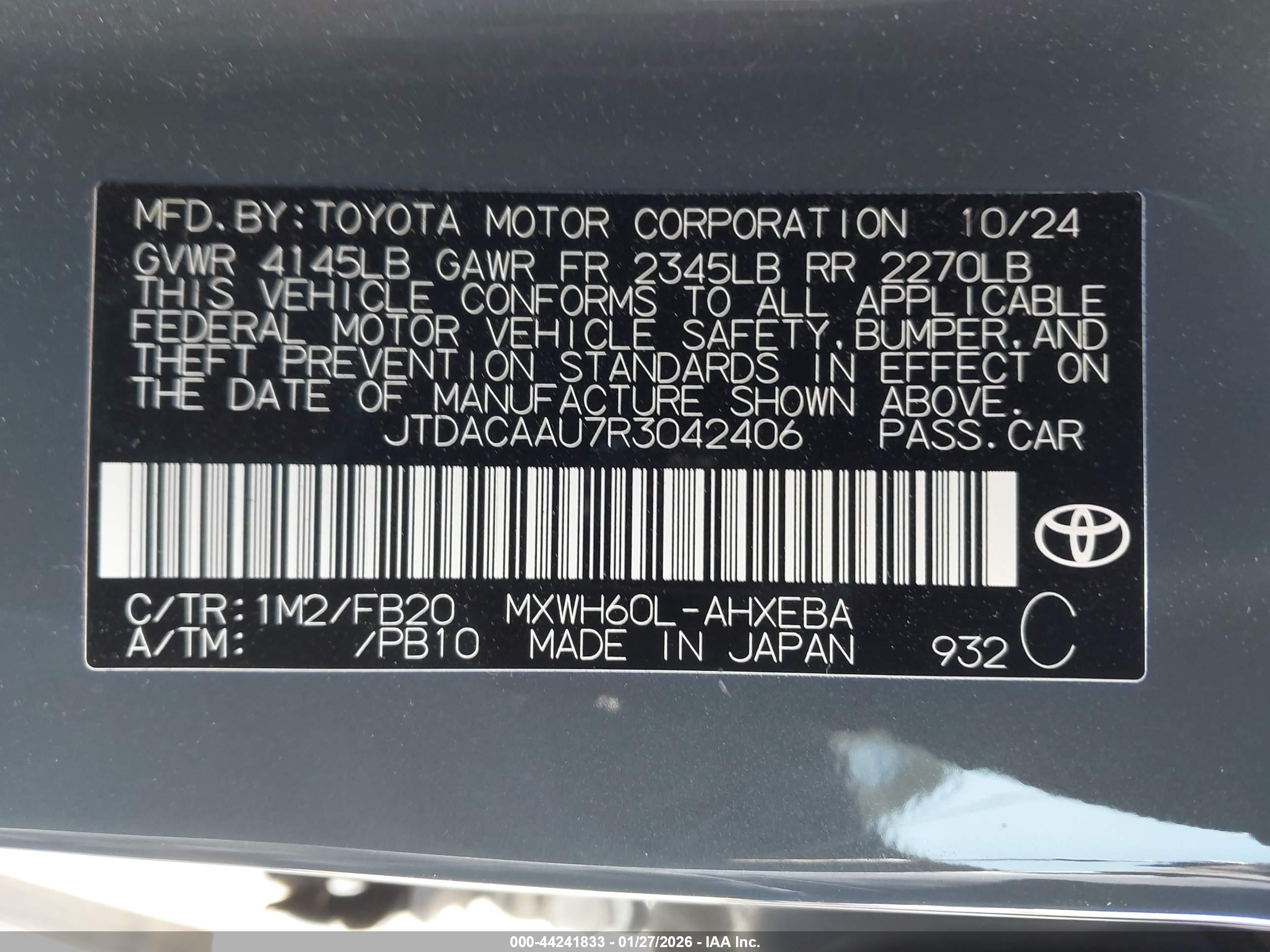 TOYOTA PRIUS image 9