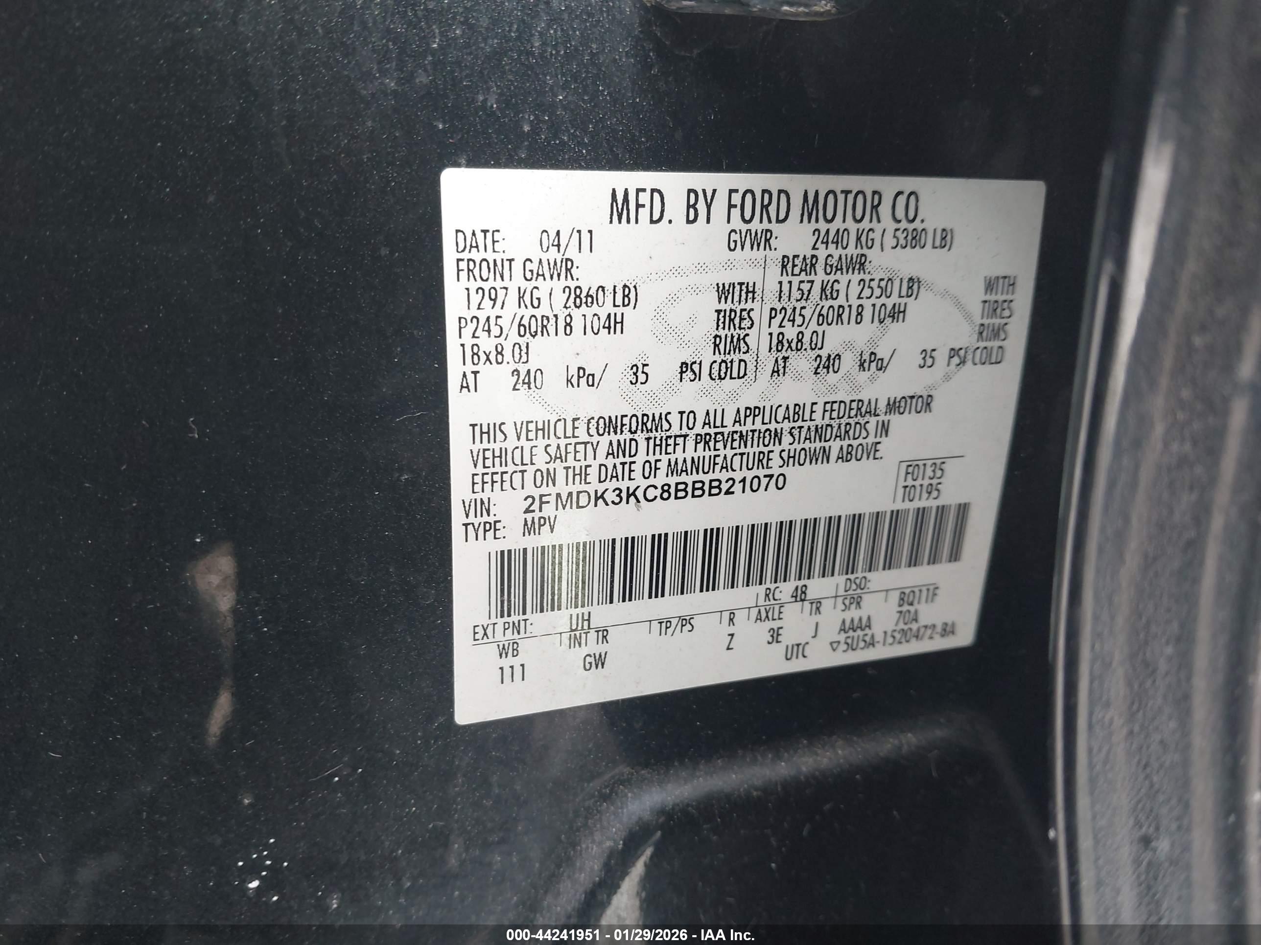 FORD EDGE image 9