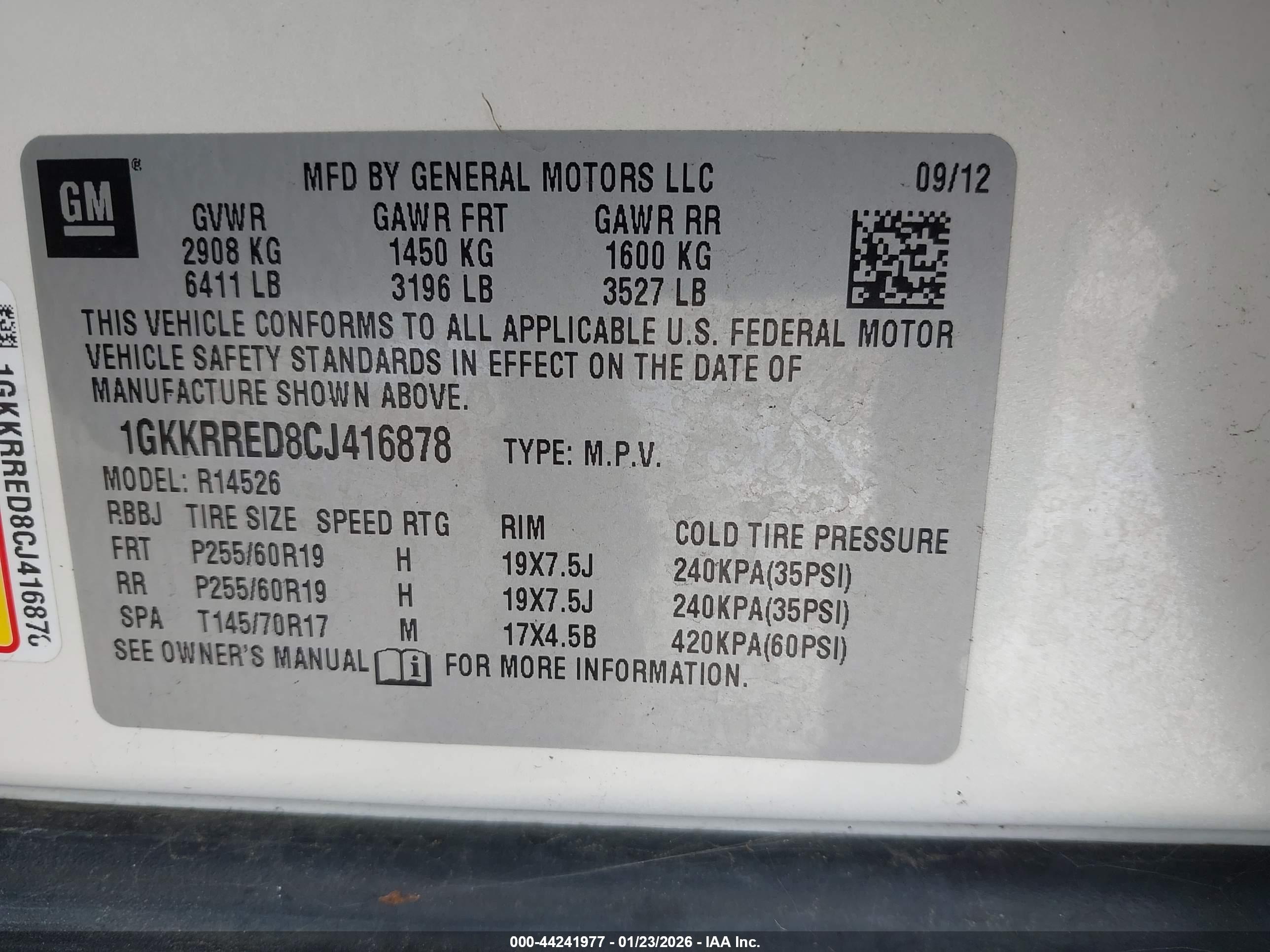 GMC ACADIA image 9