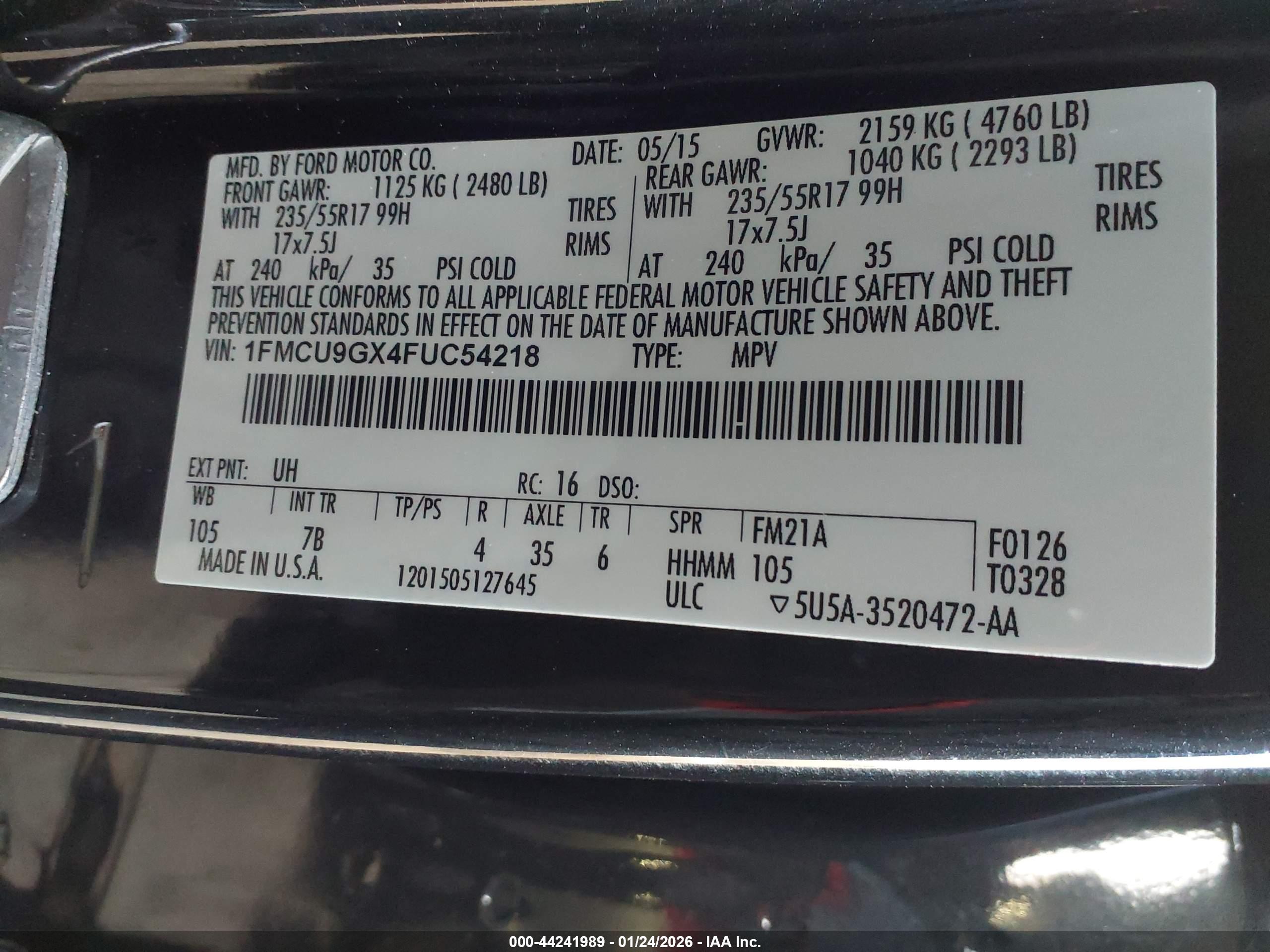 FORD ESCAPE image 9