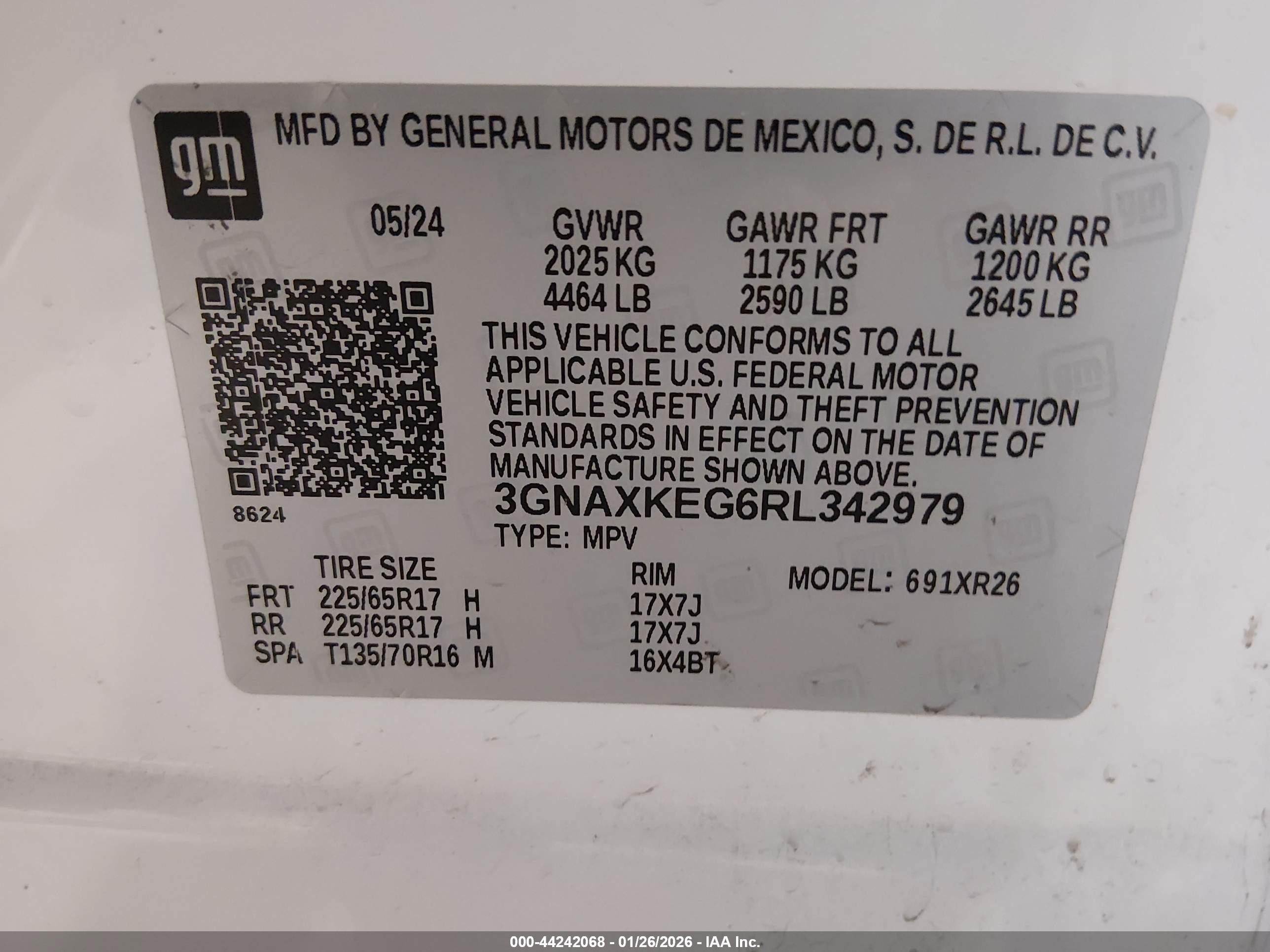 CHEVROLET EQUINOX image 9