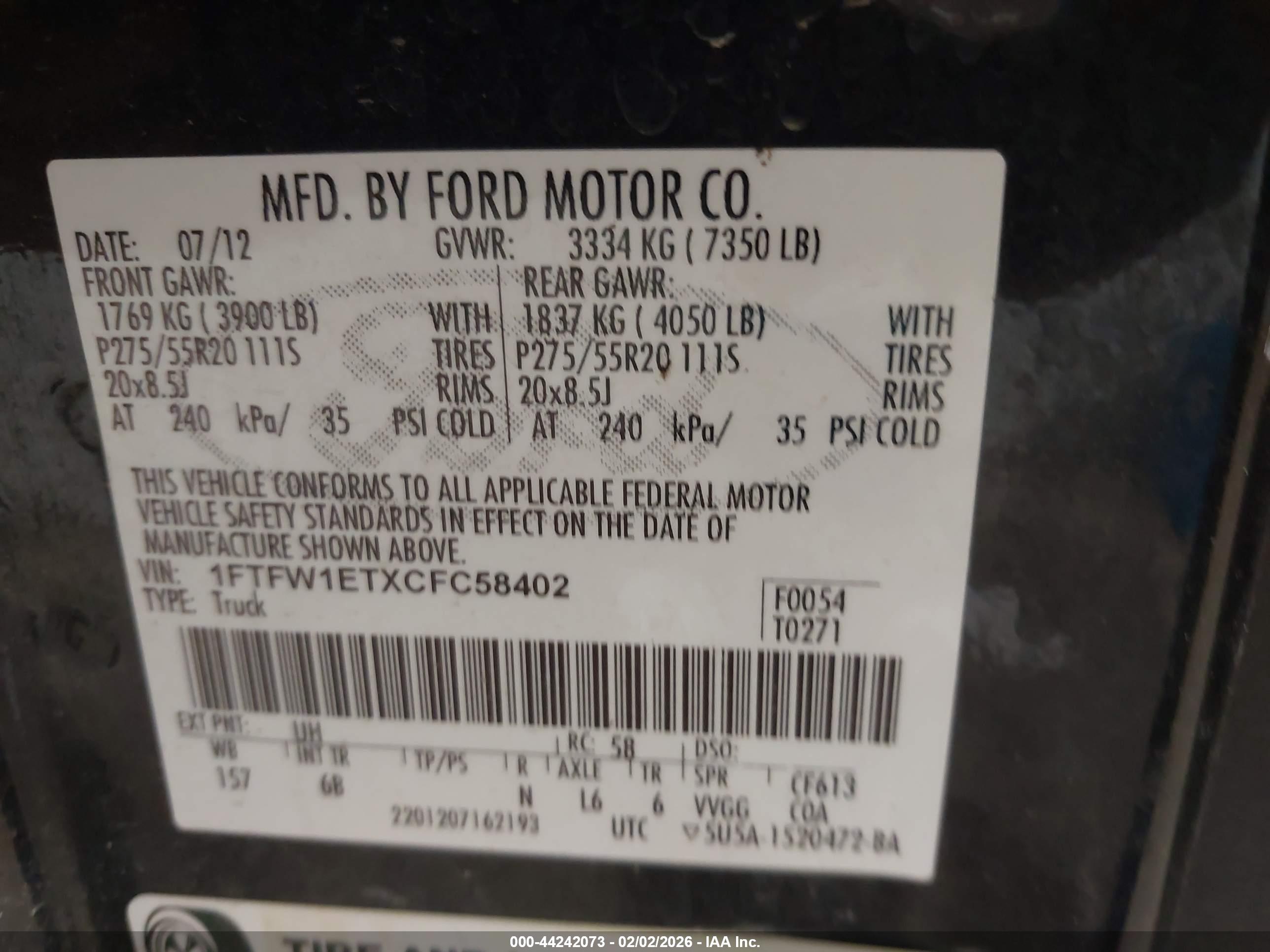 FORD F-150 image 9