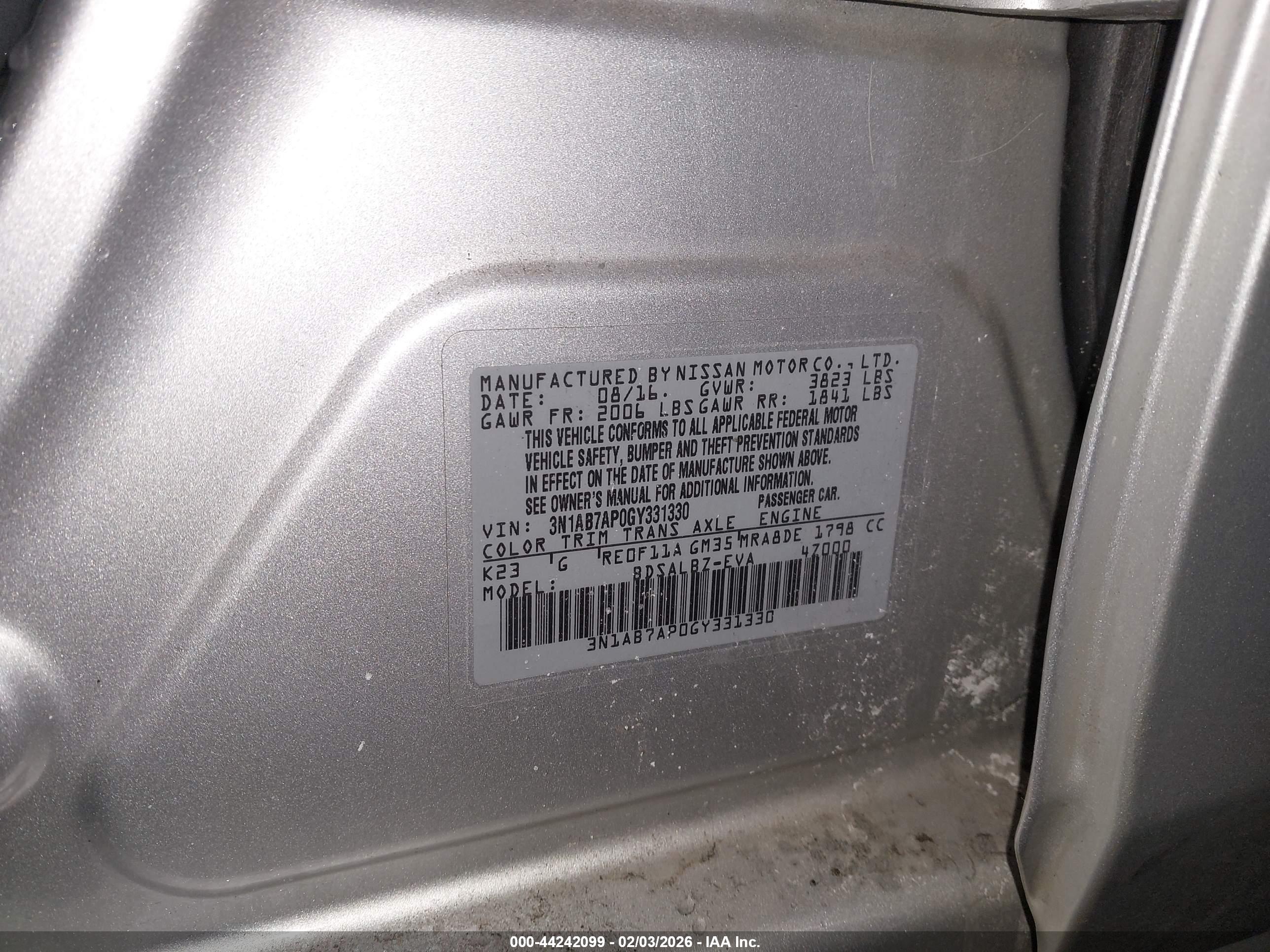 NISSAN SENTRA image 9