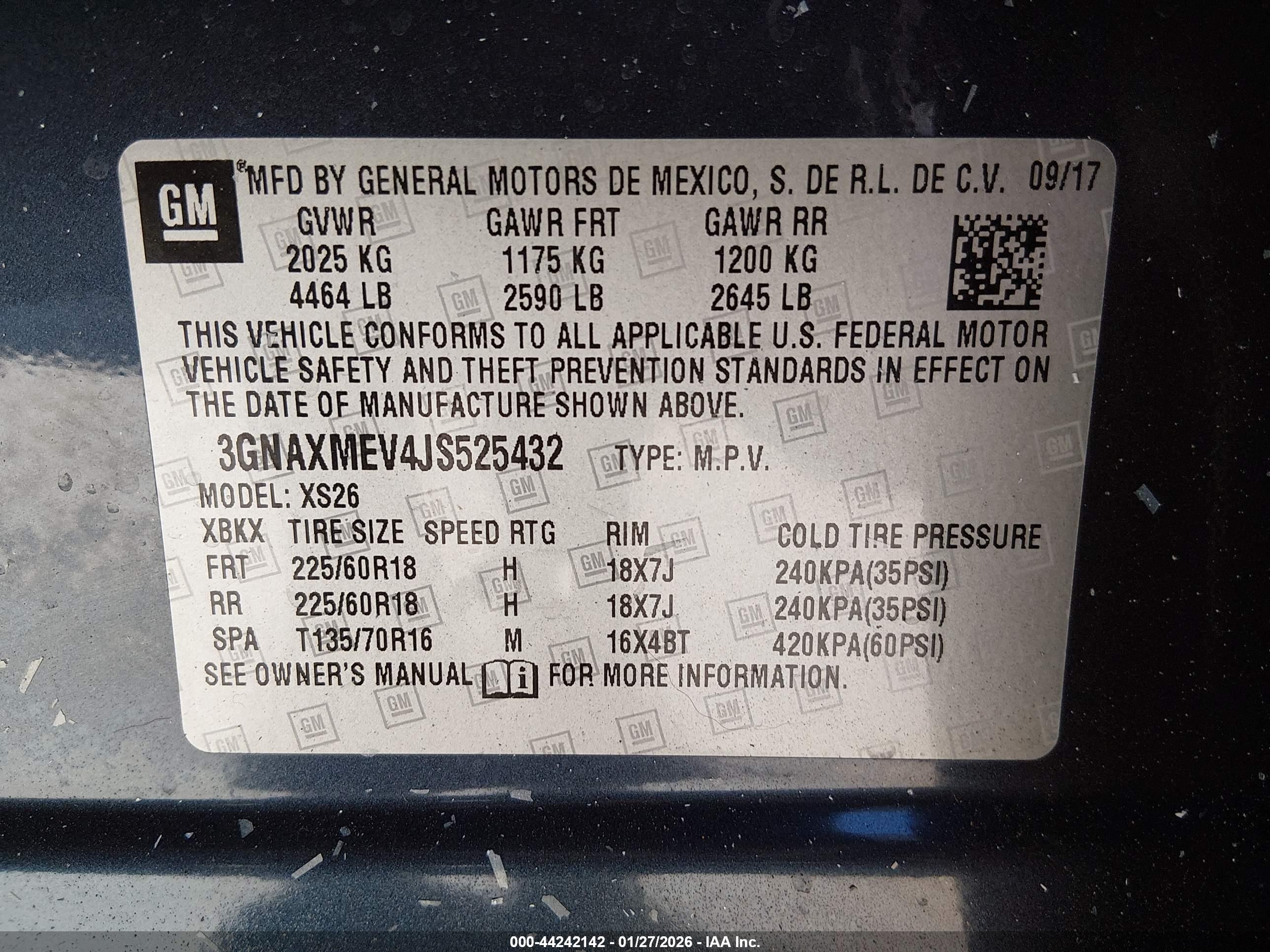 CHEVROLET EQUINOX image 9