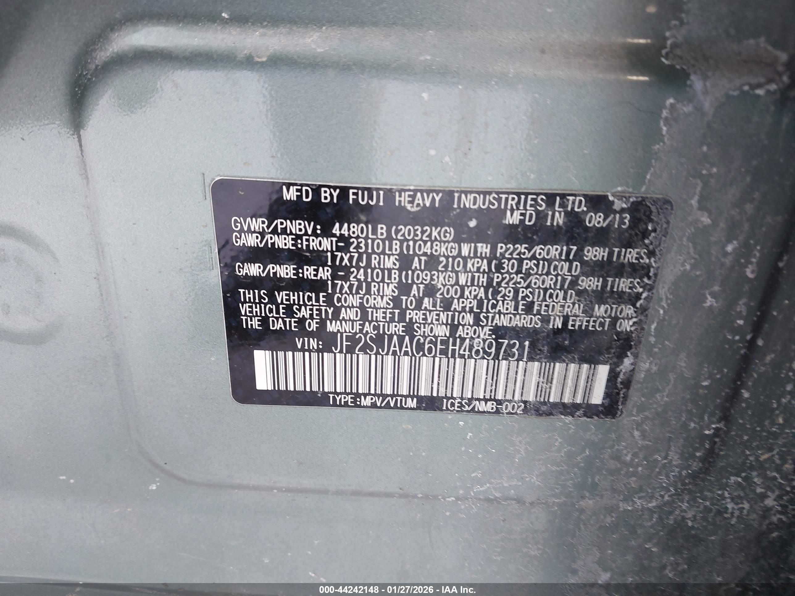 SUBARU FORESTER image 9