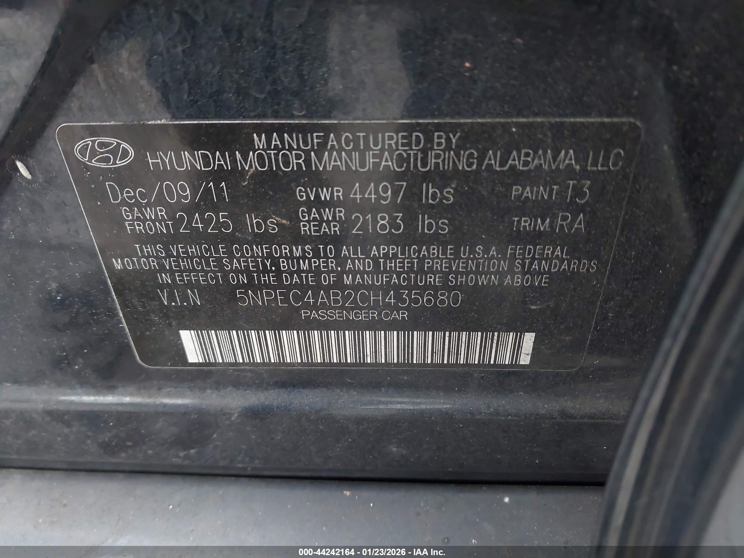 HYUNDAI SONATA image 9