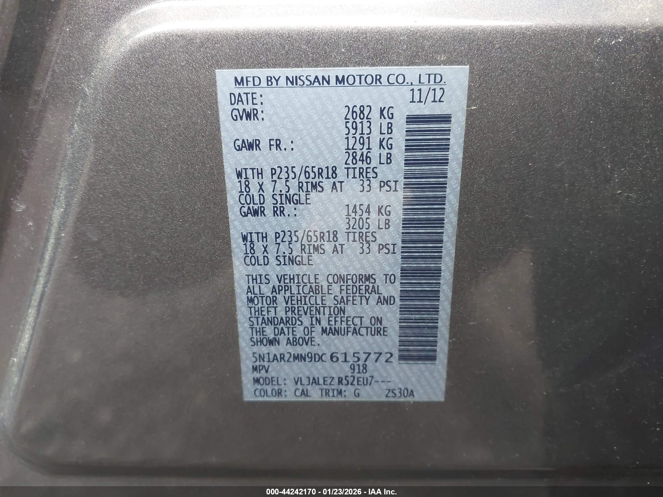 NISSAN PATHFINDER image 9